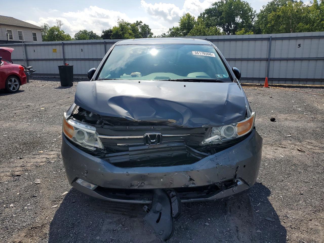 2013 Honda Odyssey Touring Gray vin: 5FNRL5H97DB029968