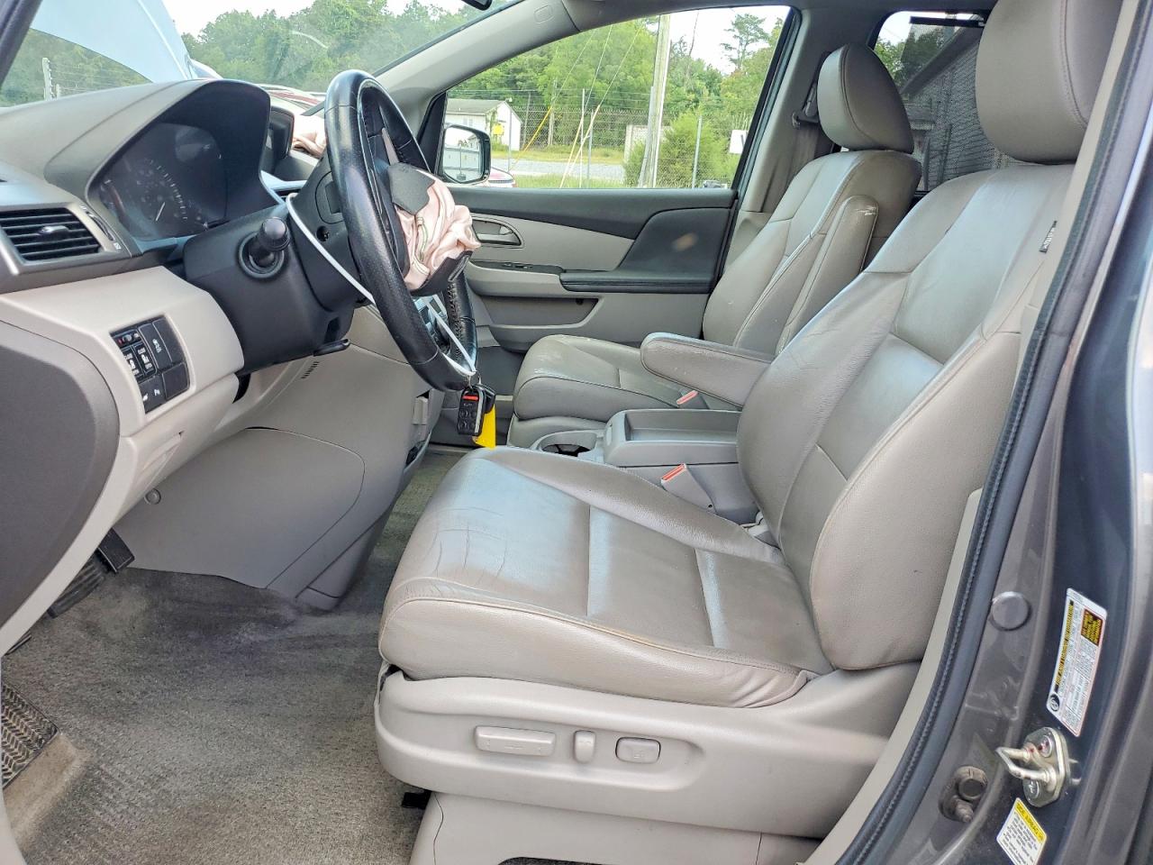 2013 Honda Odyssey Touring Gray vin: 5FNRL5H97DB029968