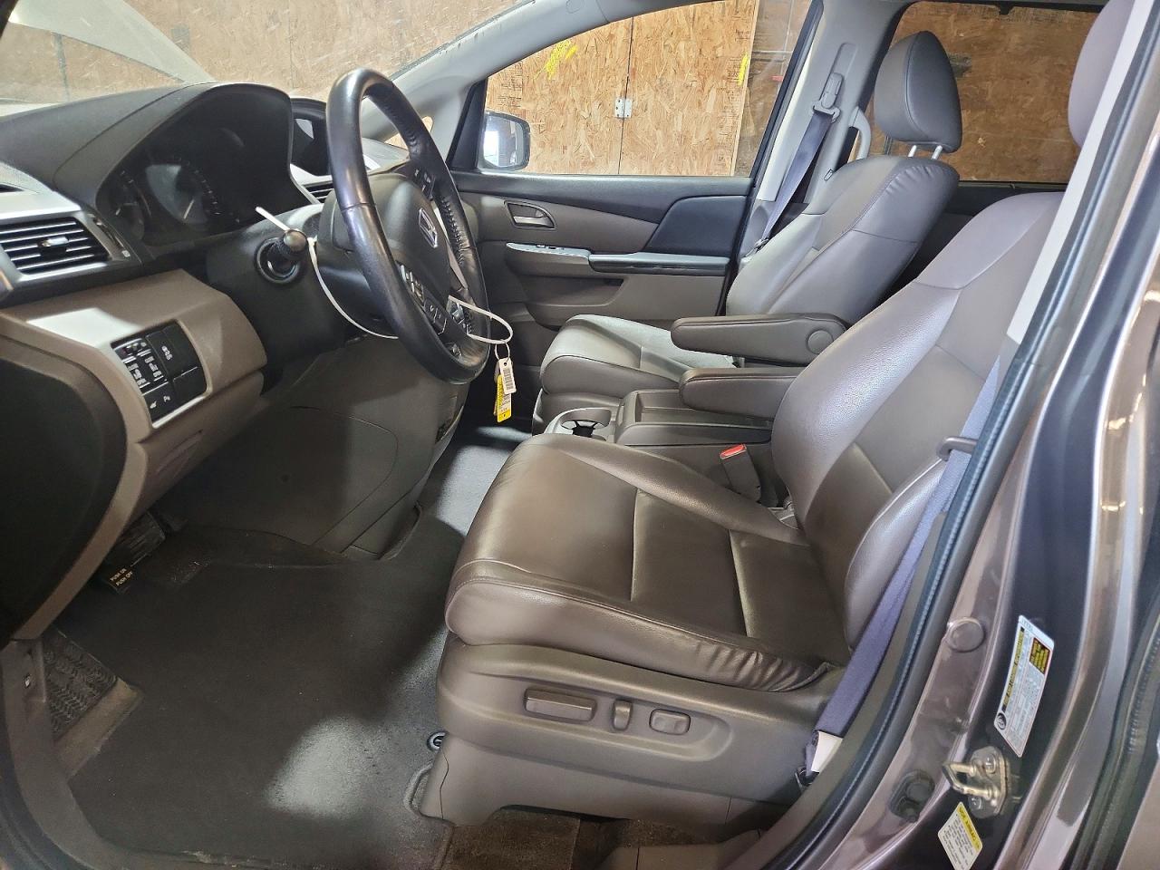 2013 Honda Odyssey Touring Gray vin: 5FNRL5H97DB078622