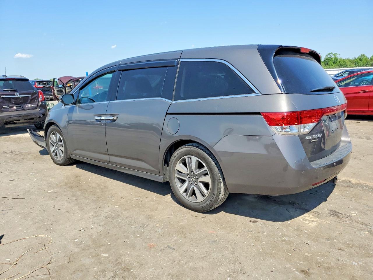 2014 Honda Odyssey Touring Charcoal vin: 5FNRL5H97EB074295