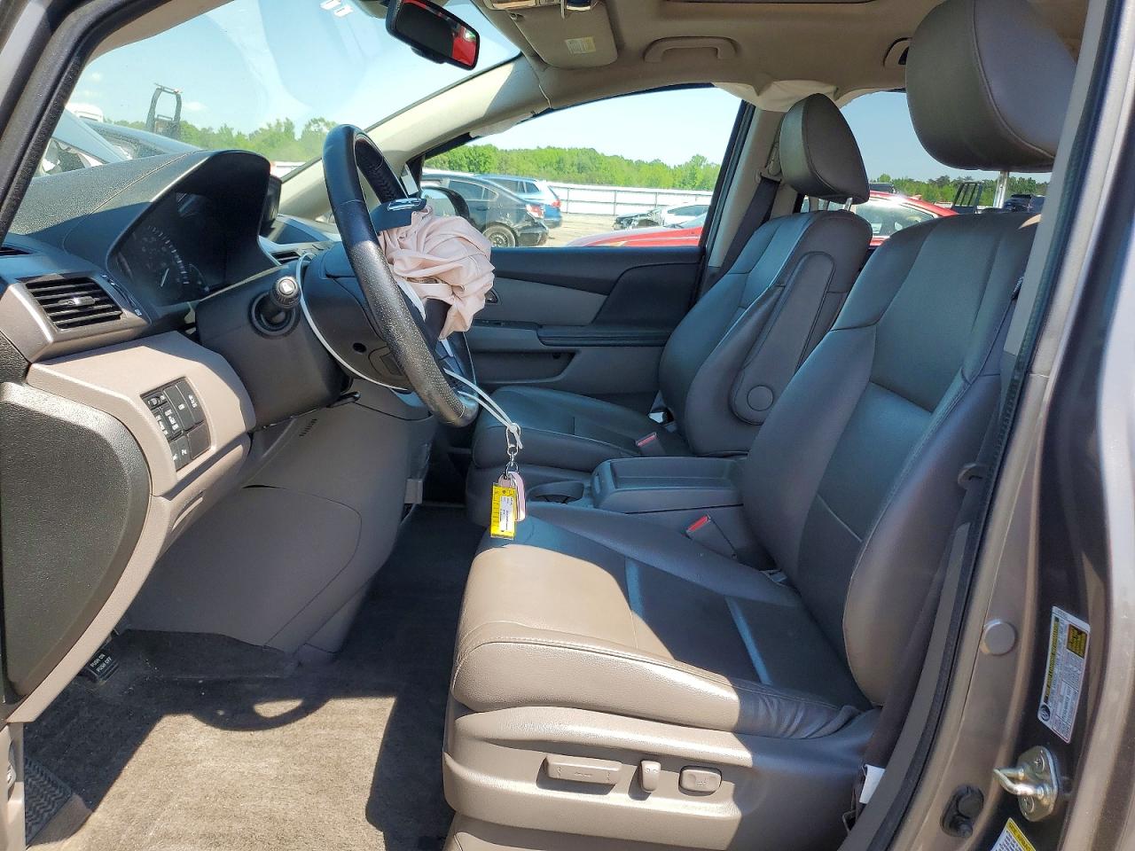 2014 Honda Odyssey Touring Charcoal vin: 5FNRL5H97EB074295