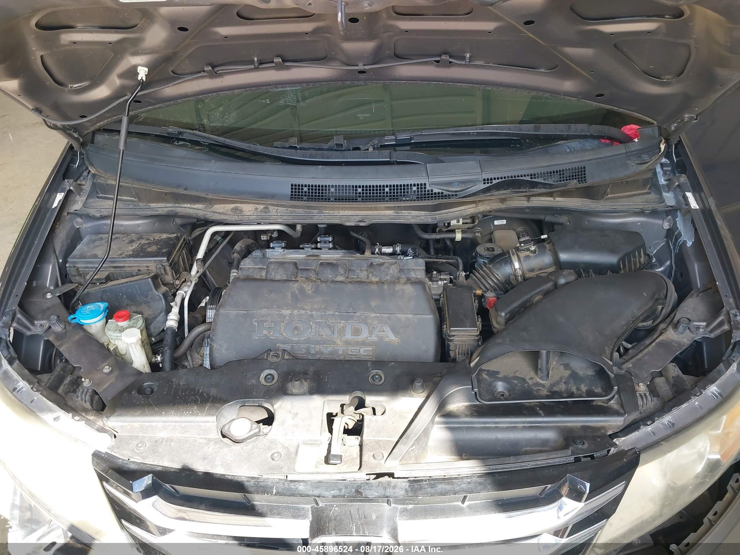 2015 Honda Odyssey Touring/touring Elite Gray vin: 5FNRL5H97FB015877