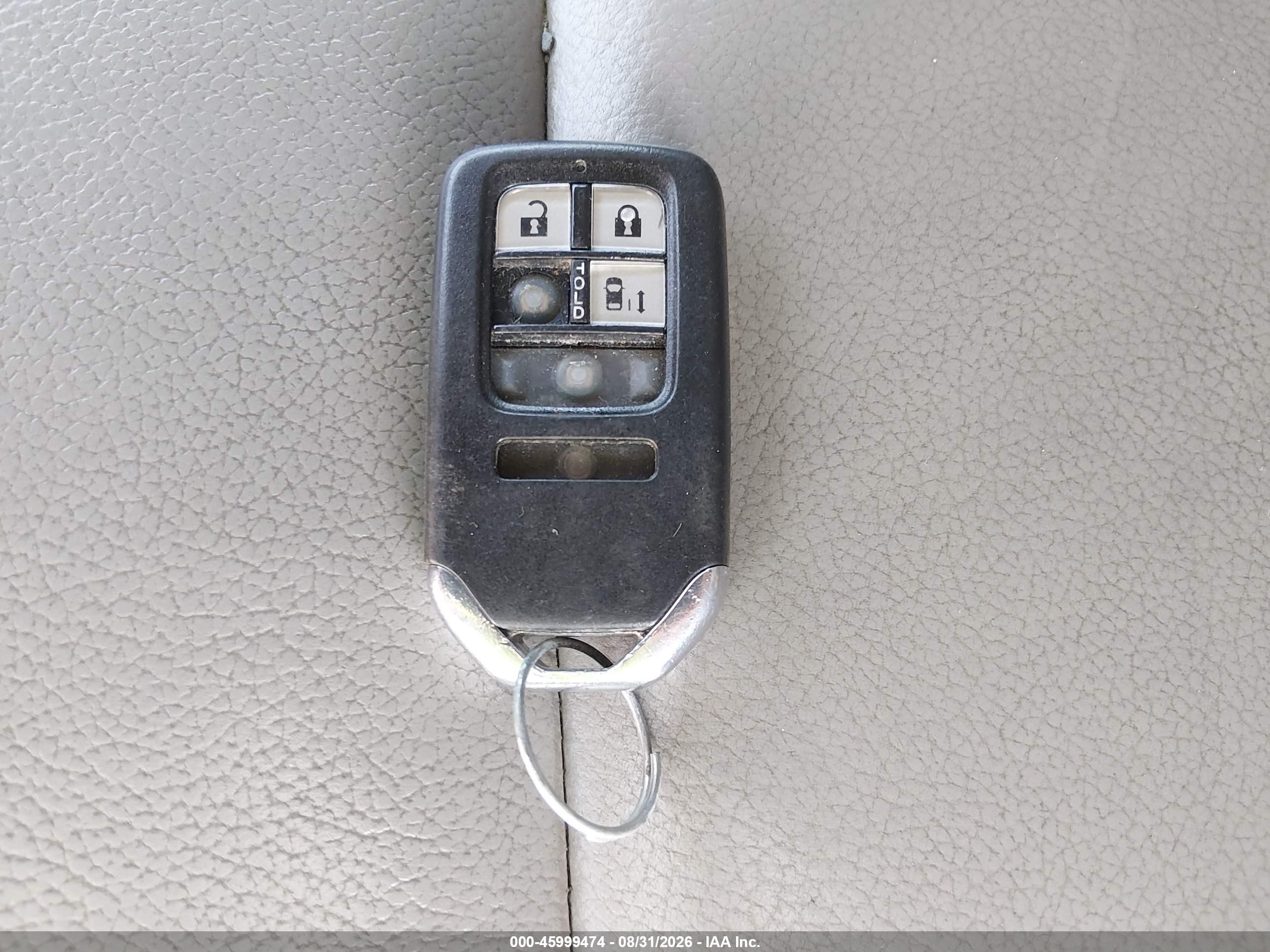 2015 Honda Odyssey Touring/touring Elite Gray vin: 5FNRL5H97FB022487