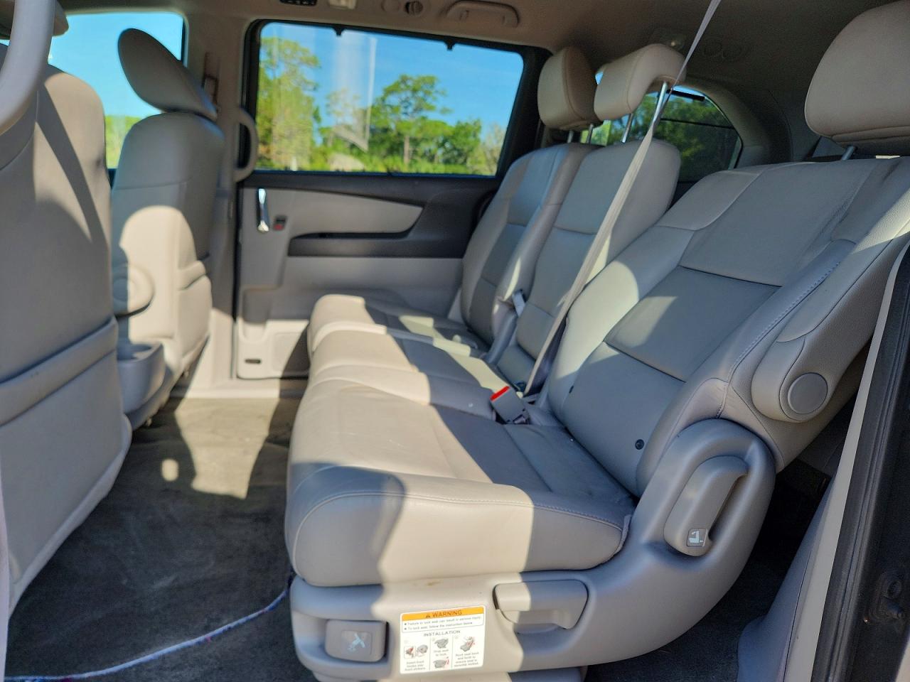2015 Honda Odyssey Touring Gray vin: 5FNRL5H97FB070152