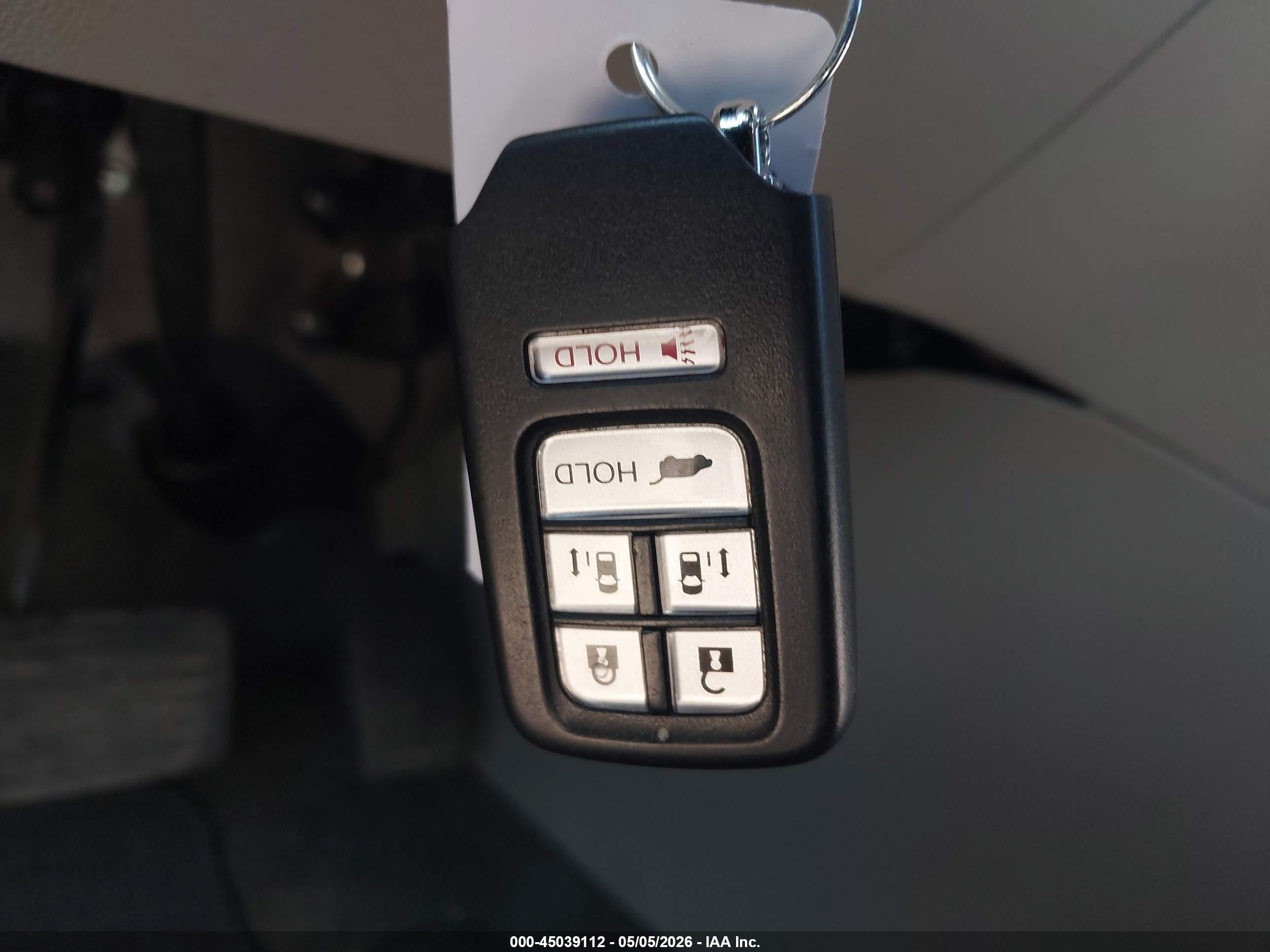 2015 Honda Odyssey Touring/touring Elite Gray vin: 5FNRL5H97FB096427