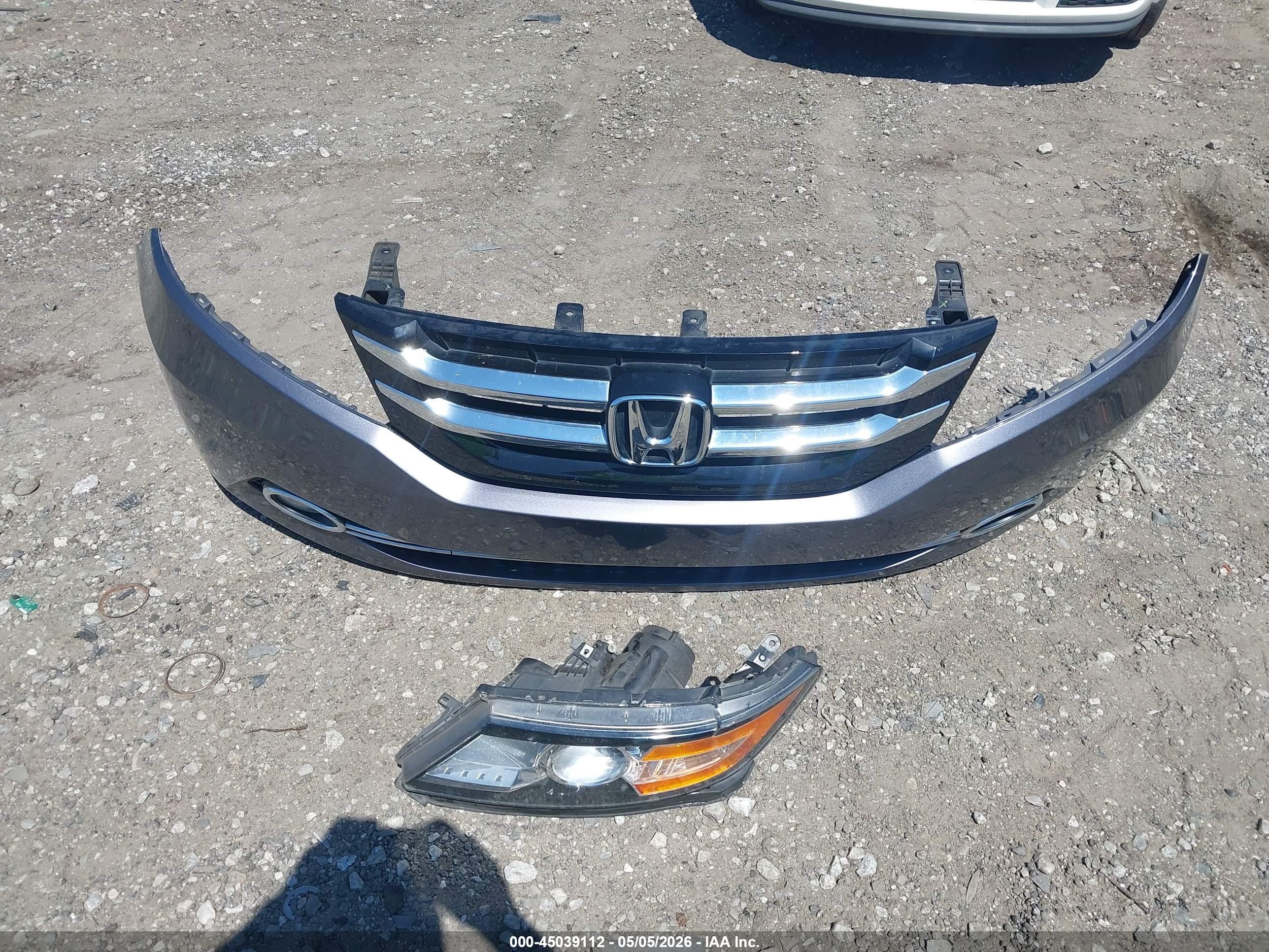 2015 Honda Odyssey Touring/touring Elite Gray vin: 5FNRL5H97FB096427