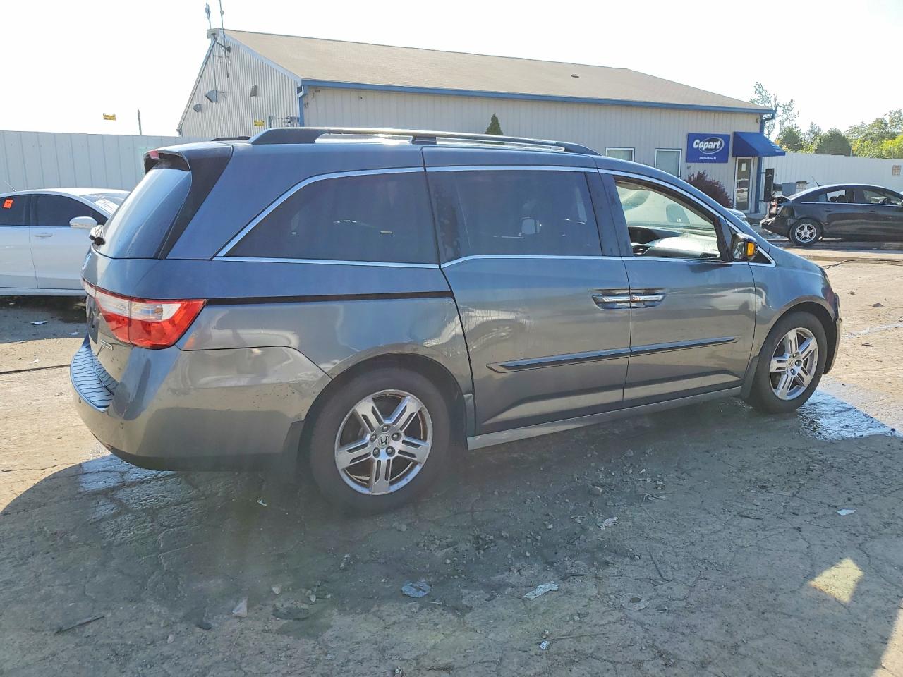 2011 Honda Odyssey Touring/touring Elite Серый vin: 5FNRL5H98BB009290