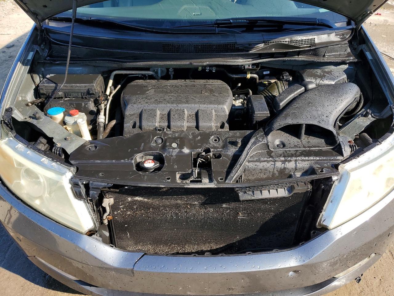 2011 Honda Odyssey Touring/touring Elite Серый vin: 5FNRL5H98BB009290