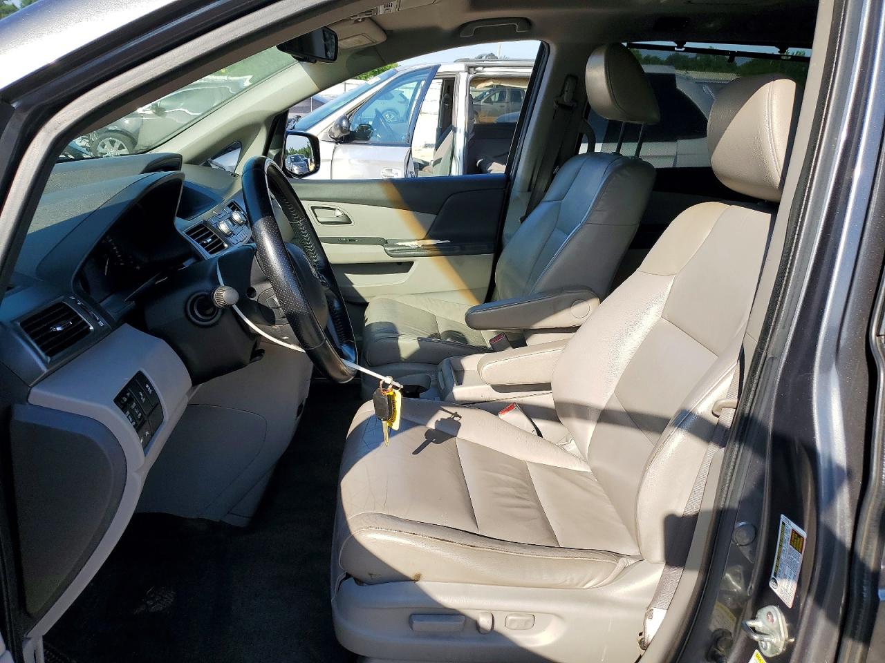 2011 Honda Odyssey Touring/touring Elite Серый vin: 5FNRL5H98BB009290