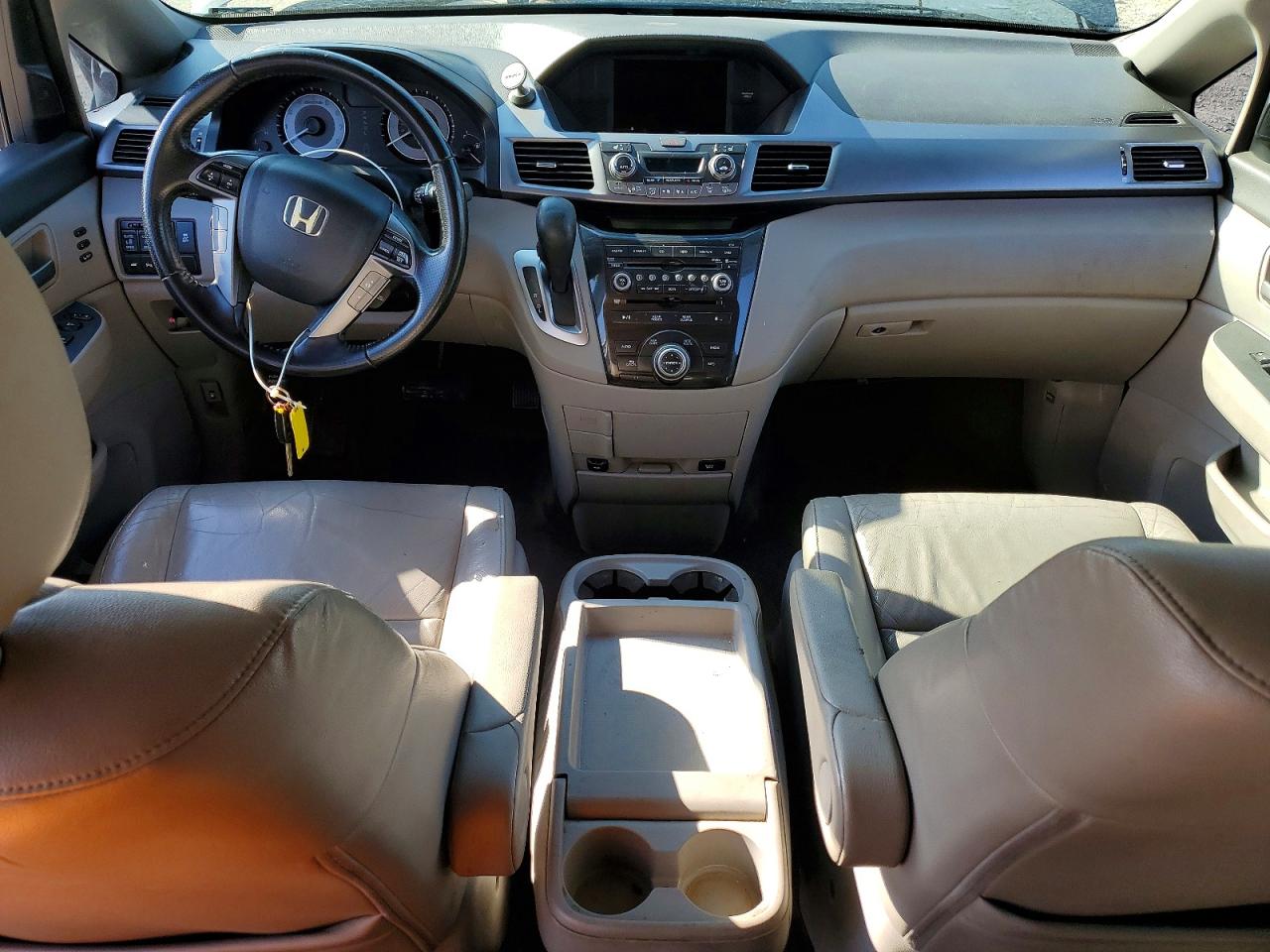 2011 Honda Odyssey Touring/touring Elite Серый vin: 5FNRL5H98BB009290