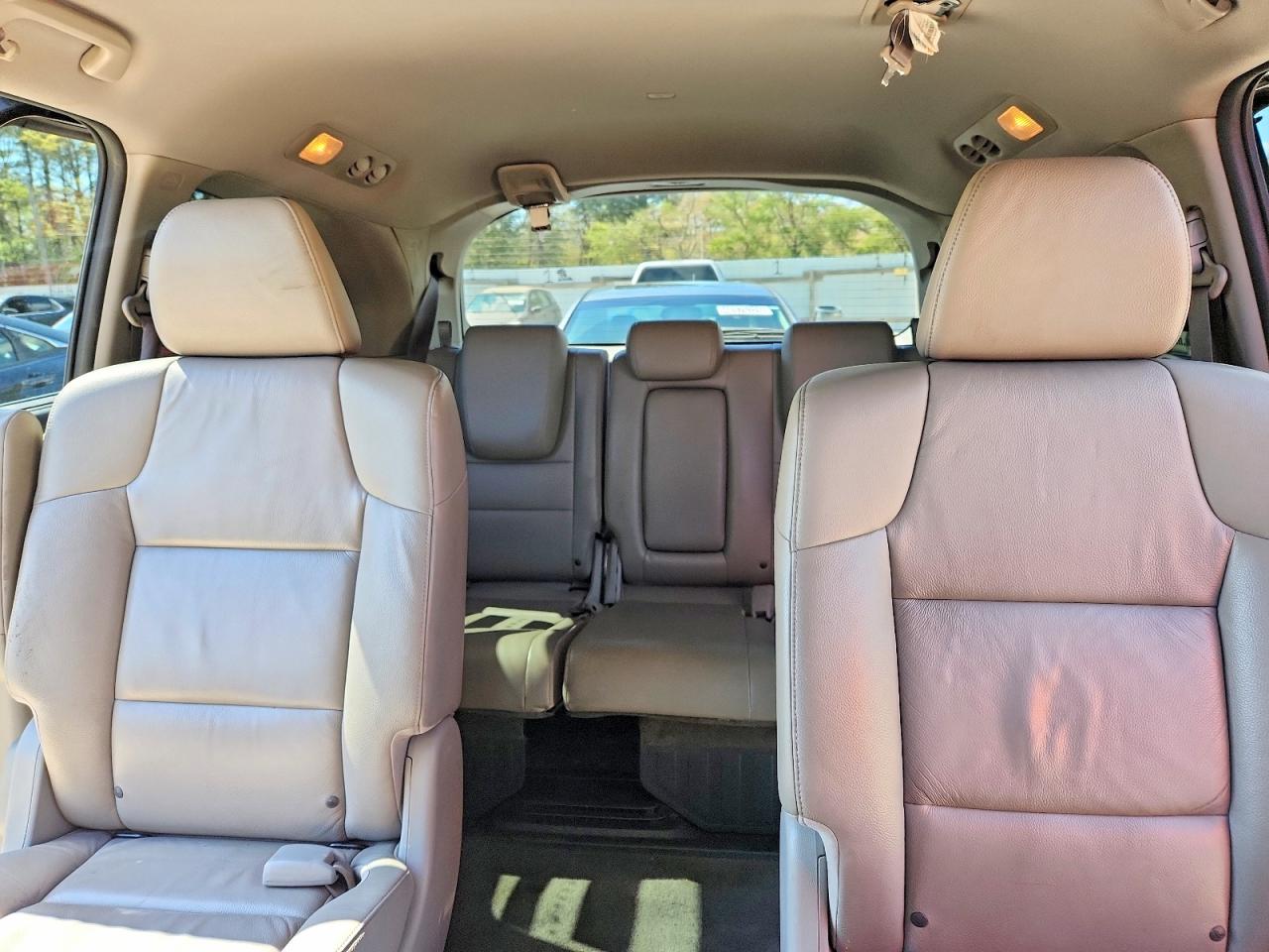 2011 Honda Odyssey Touring Черный vin: 5FNRL5H98BB027787