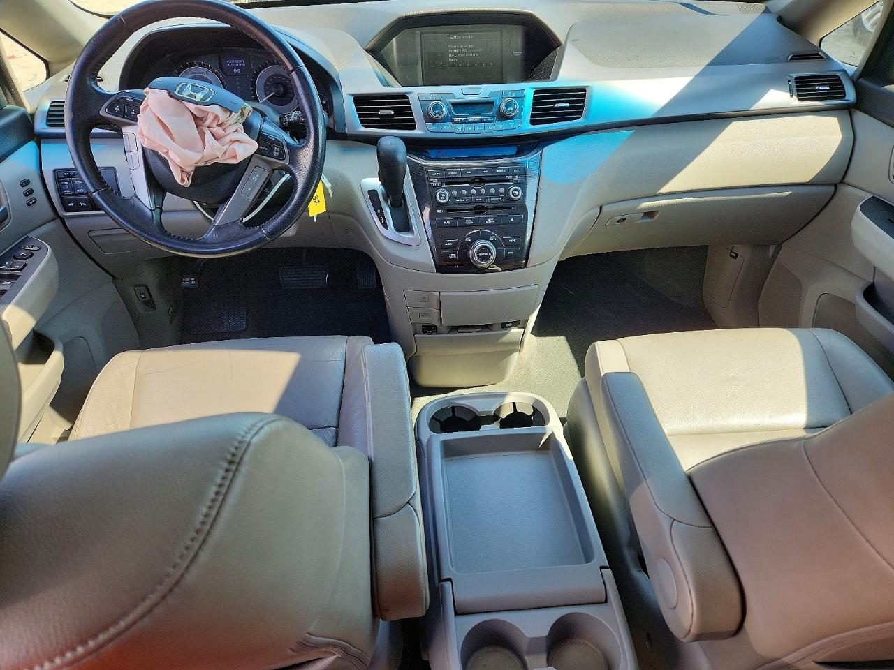 2011 Honda Odyssey Touring Черный vin: 5FNRL5H98BB027787