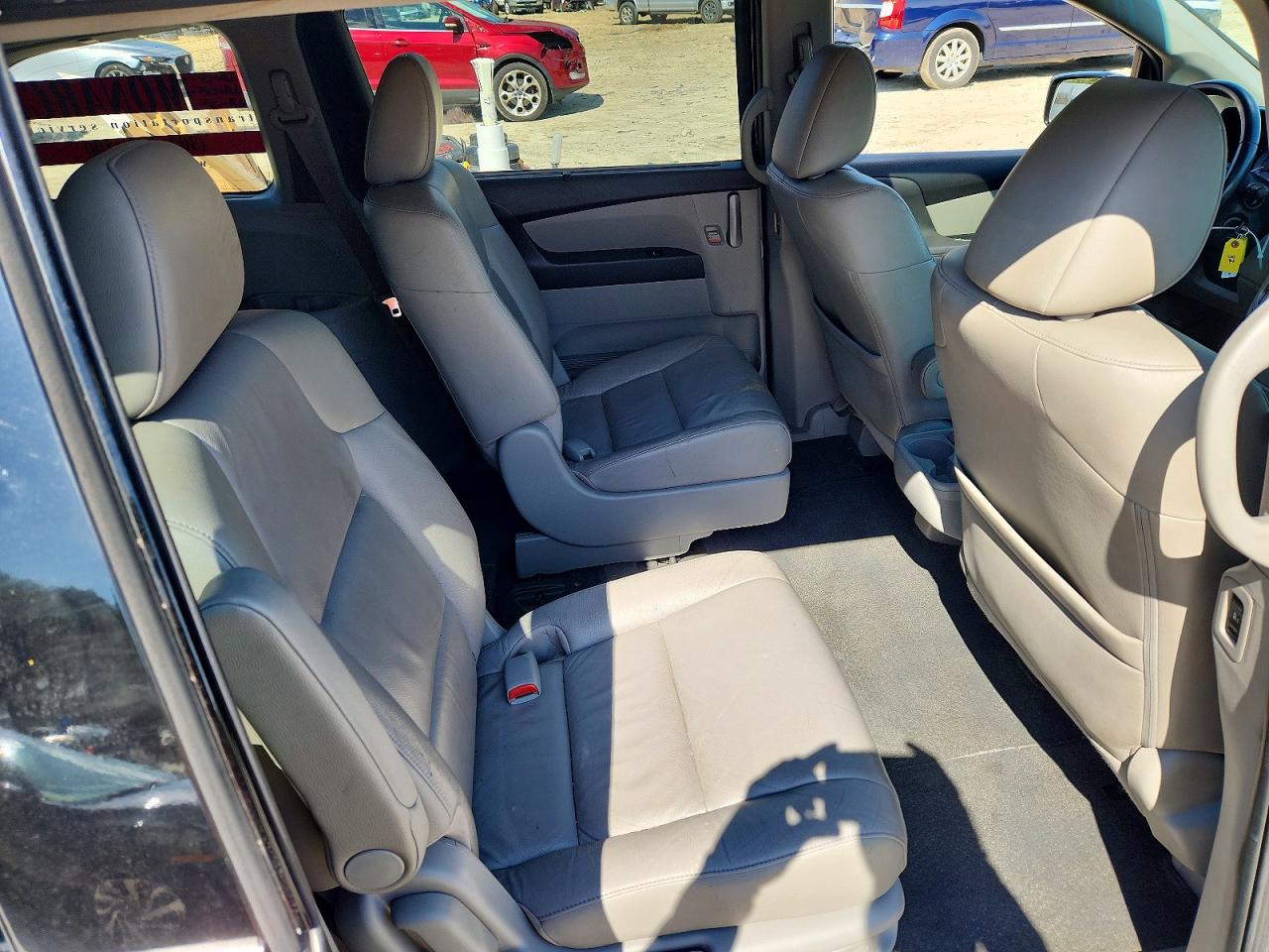 2011 Honda Odyssey Touring Черный vin: 5FNRL5H98BB027787