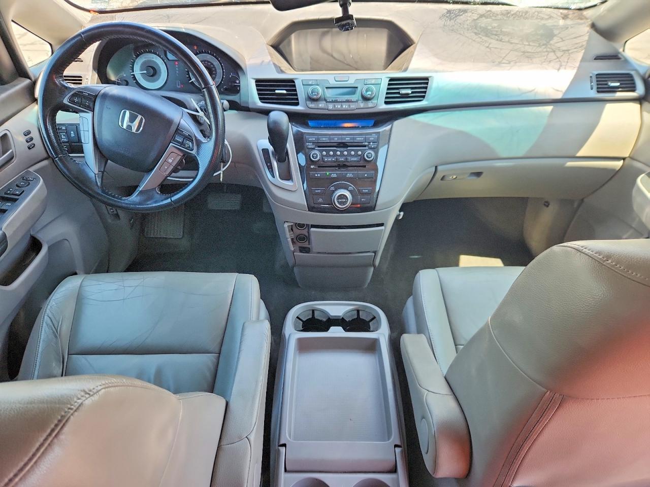 2012 Honda Odyssey Touring Gray vin: 5FNRL5H98CB041576