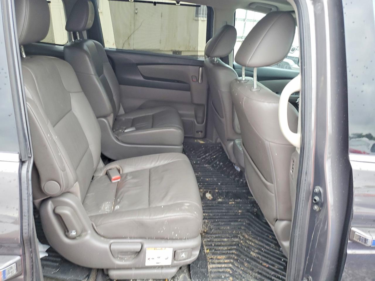 2012 Honda Odyssey Touring Серый vin: 5FNRL5H98CB043327