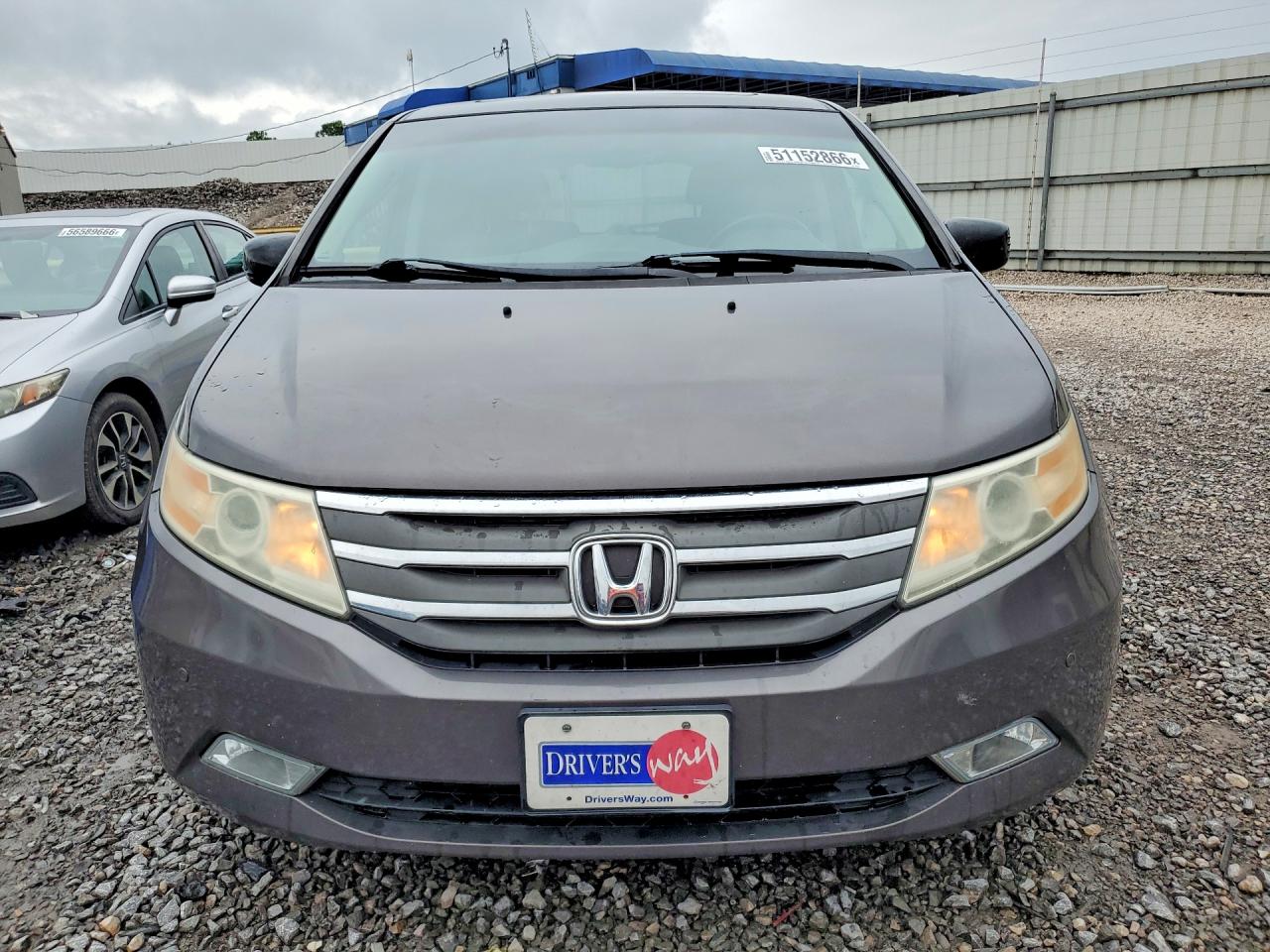 2012 Honda Odyssey Touring Серый vin: 5FNRL5H98CB043327