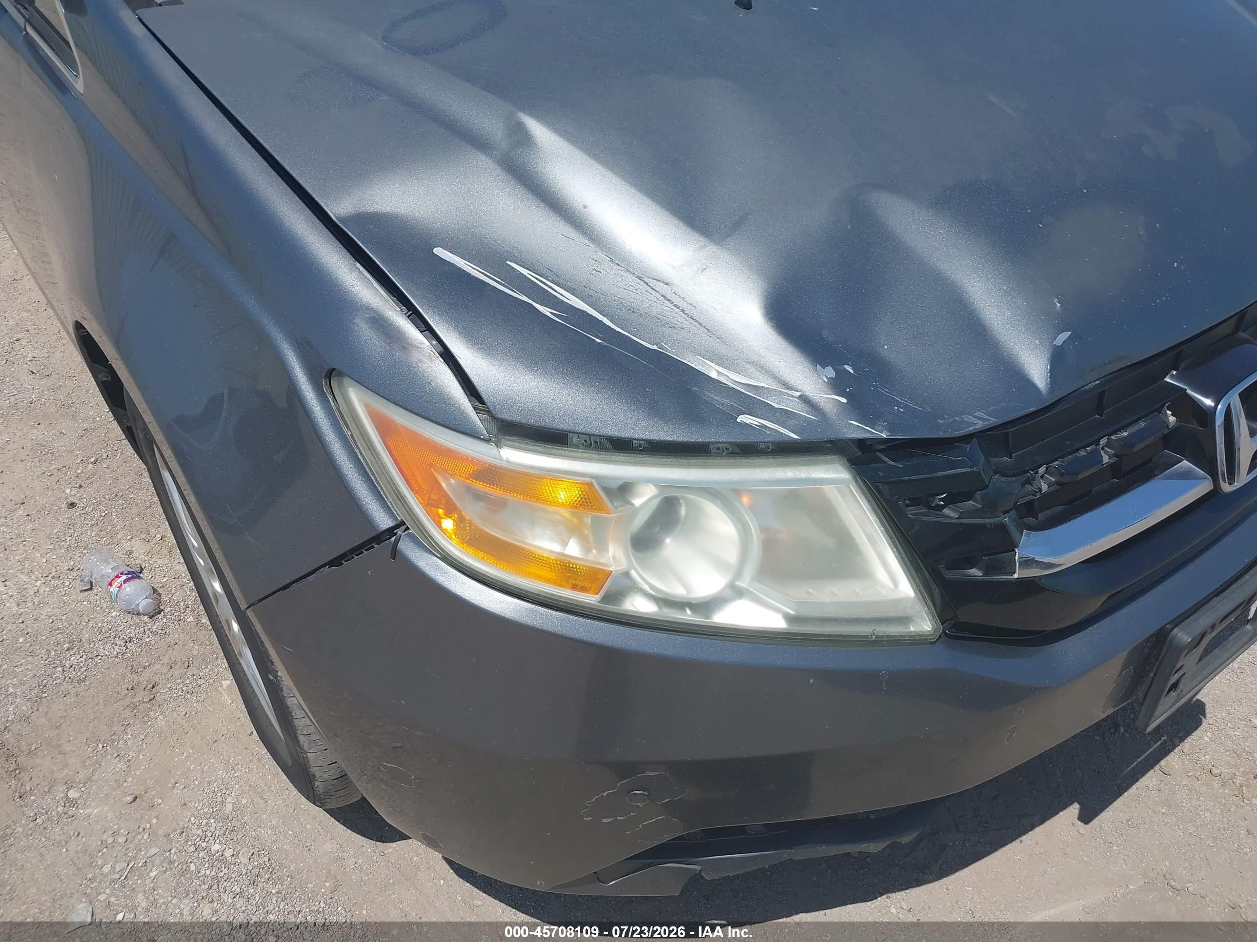 2012 Honda Odyssey Touring/touring Elite Gray vin: 5FNRL5H98CB078577