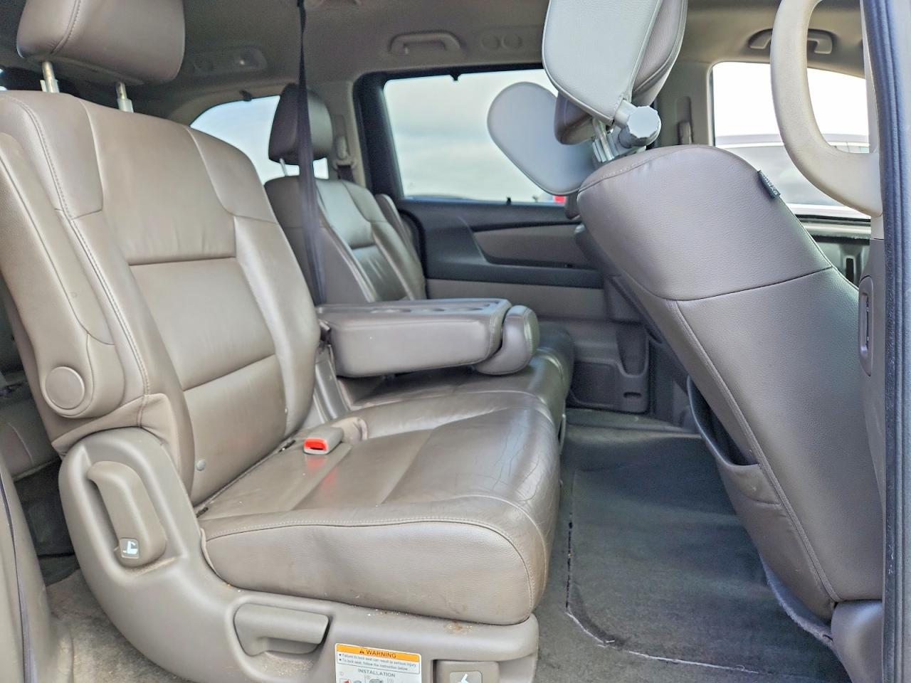 2012 Honda Odyssey Touring Gray vin: 5FNRL5H98CB088543