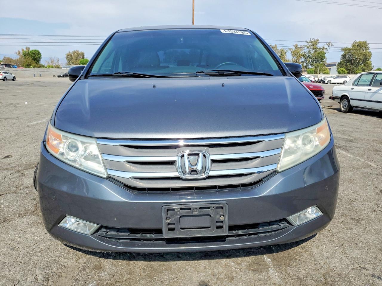 2012 Honda Odyssey Touring Gray vin: 5FNRL5H98CB120343