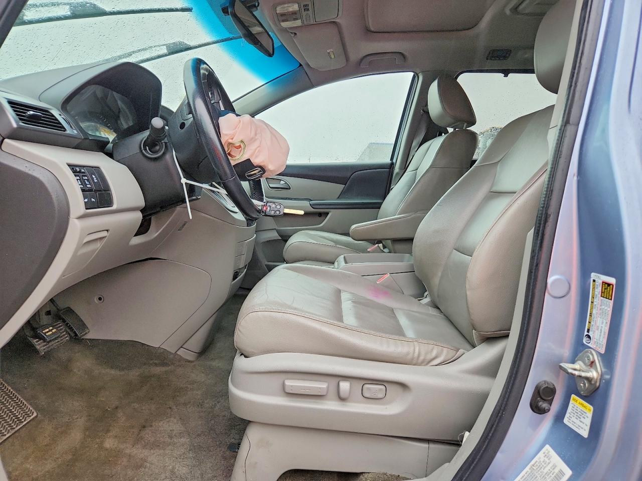 2012 Honda Odyssey Touring Blue vin: 5FNRL5H98CB124537