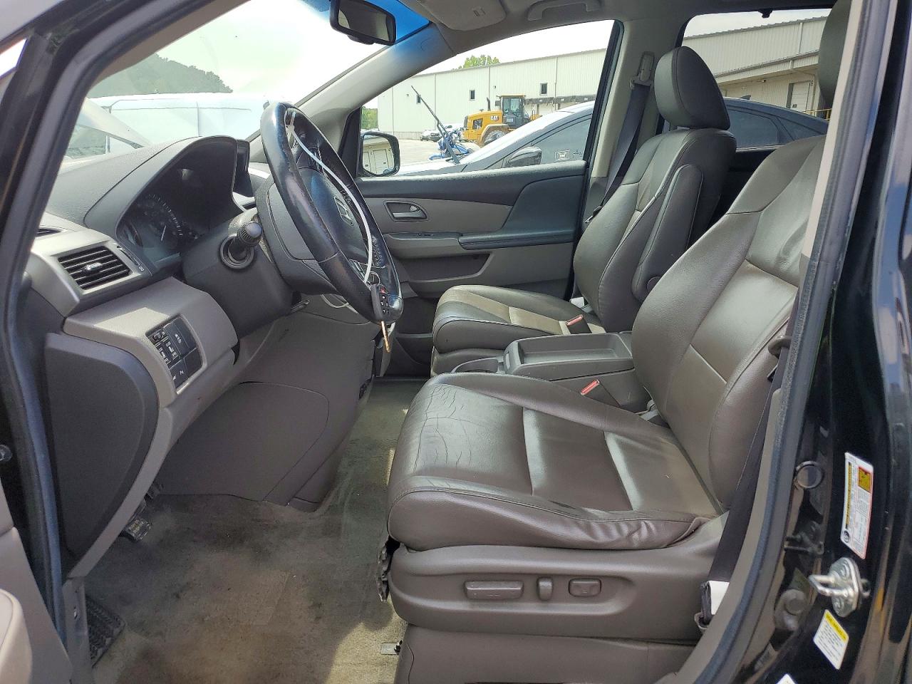 2012 Honda Odyssey Touring Black vin: 5FNRL5H98CB132086