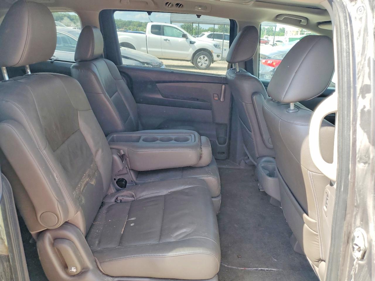 2012 Honda Odyssey Touring Gray vin: 5FNRL5H98CB133349