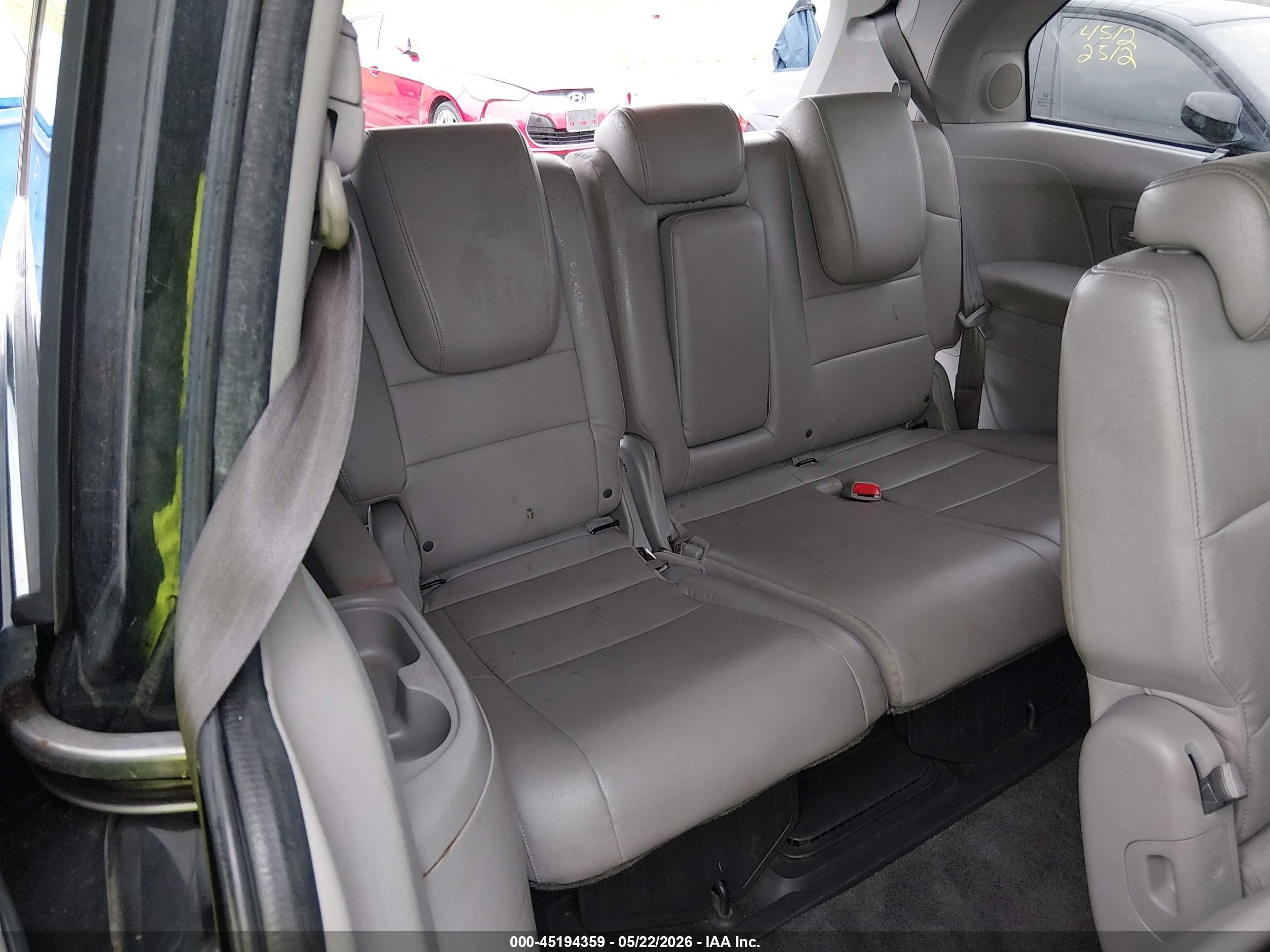 2014 Honda Odyssey Touring/touring Elite Black vin: 5FNRL5H98EB008354