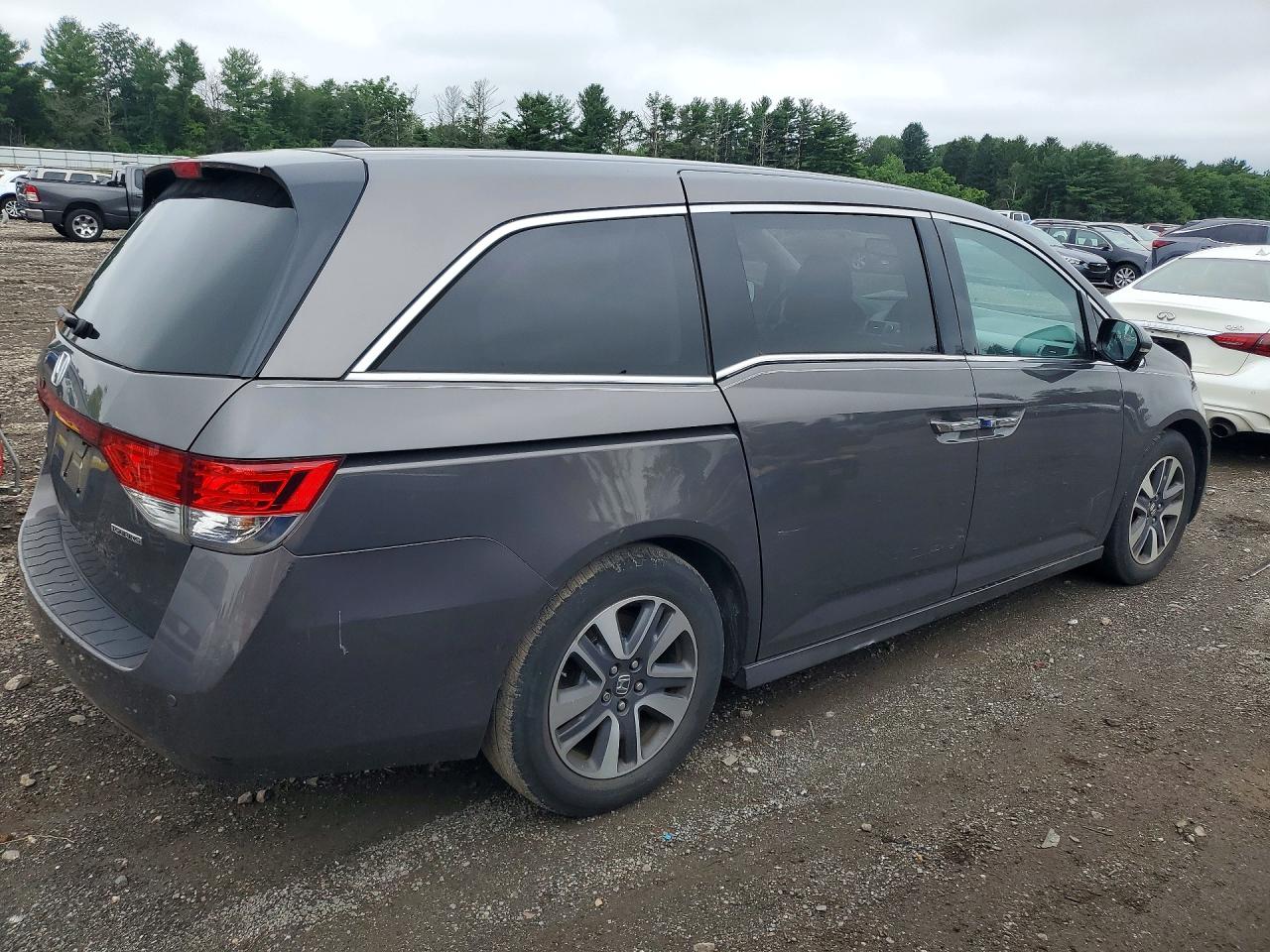 2014 Honda Odyssey Touring Charcoal vin: 5FNRL5H98EB070093