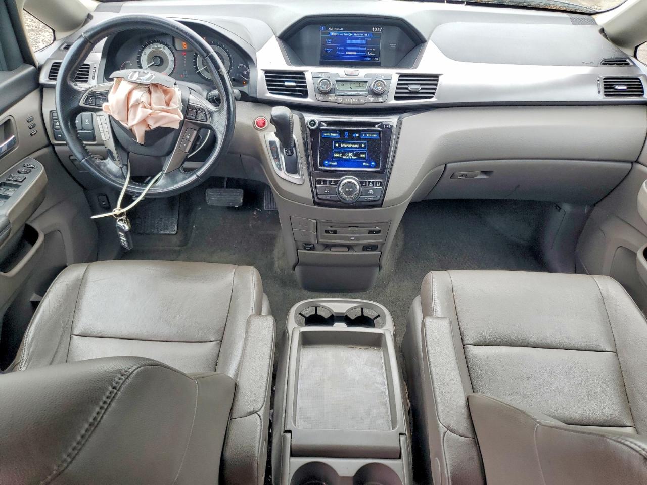 2014 Honda Odyssey Touring Charcoal vin: 5FNRL5H98EB070093