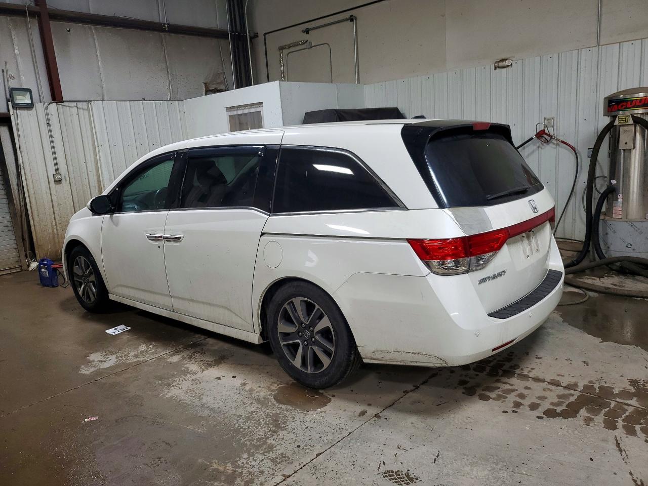 2014 Honda Odyssey Touring/touring Elite Белый vin: 5FNRL5H98EB114951