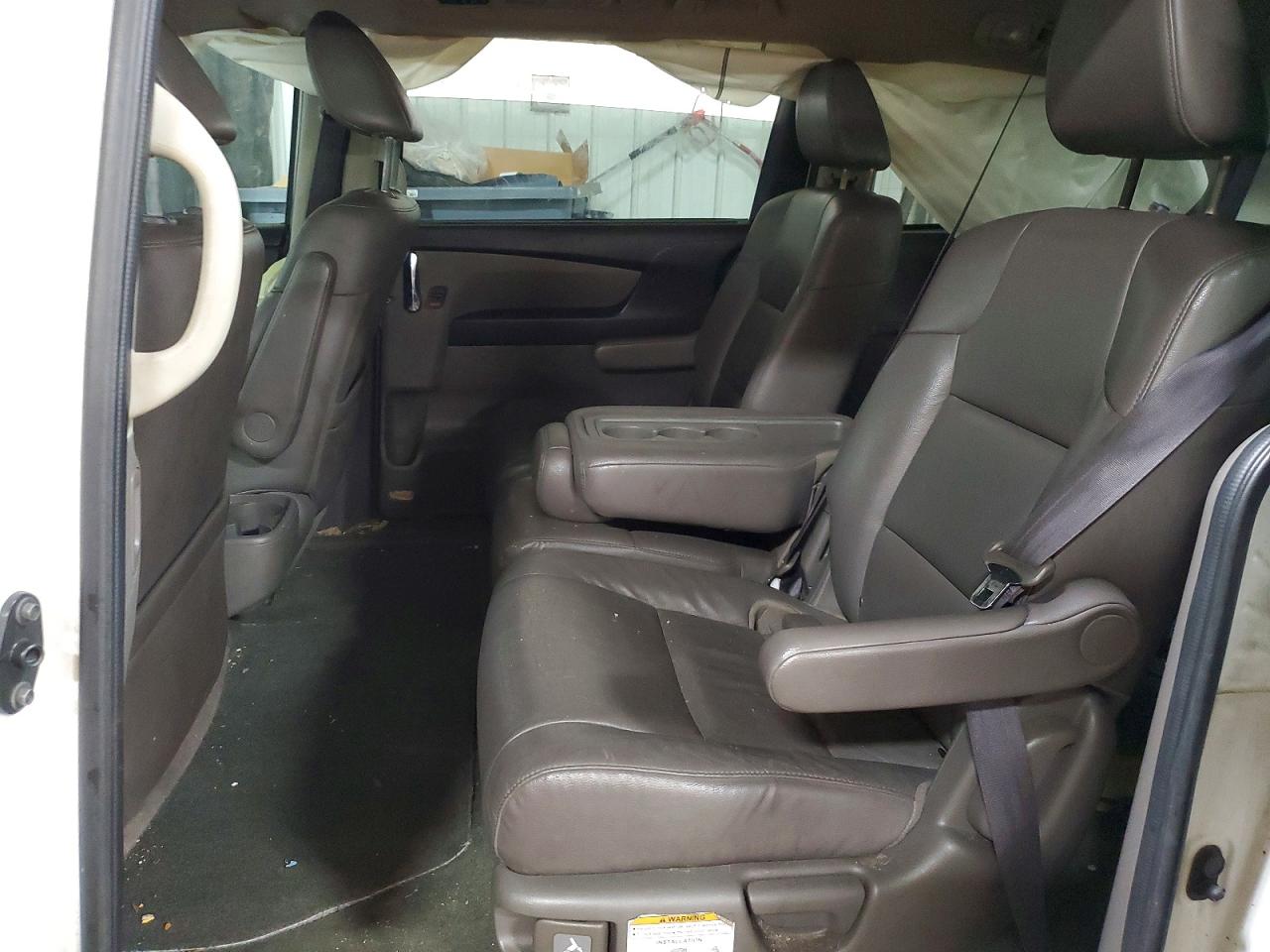 2014 Honda Odyssey Touring/touring Elite Белый vin: 5FNRL5H98EB114951