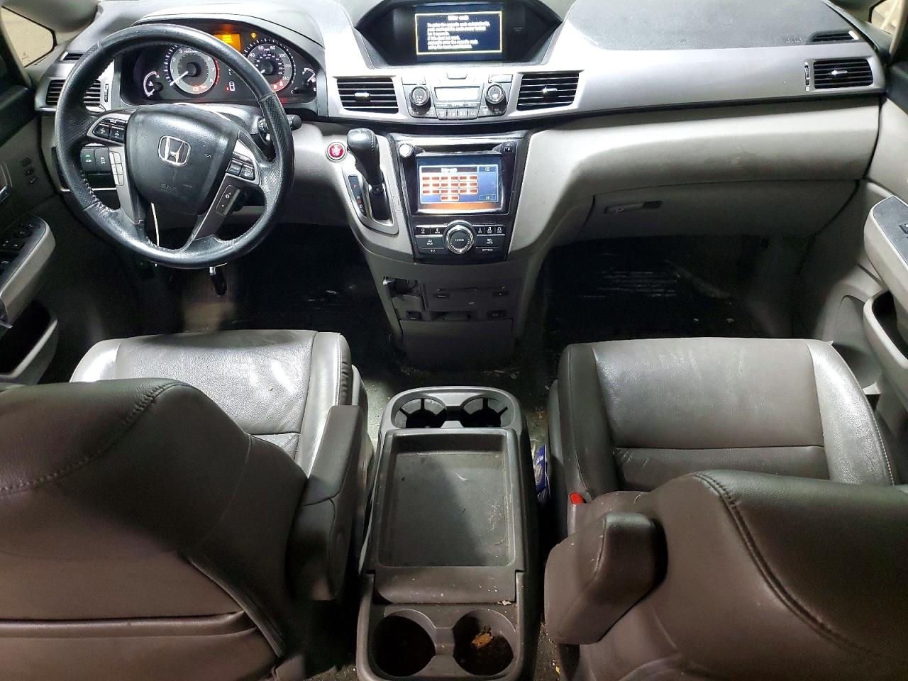 2014 Honda Odyssey Touring/touring Elite Белый vin: 5FNRL5H98EB114951