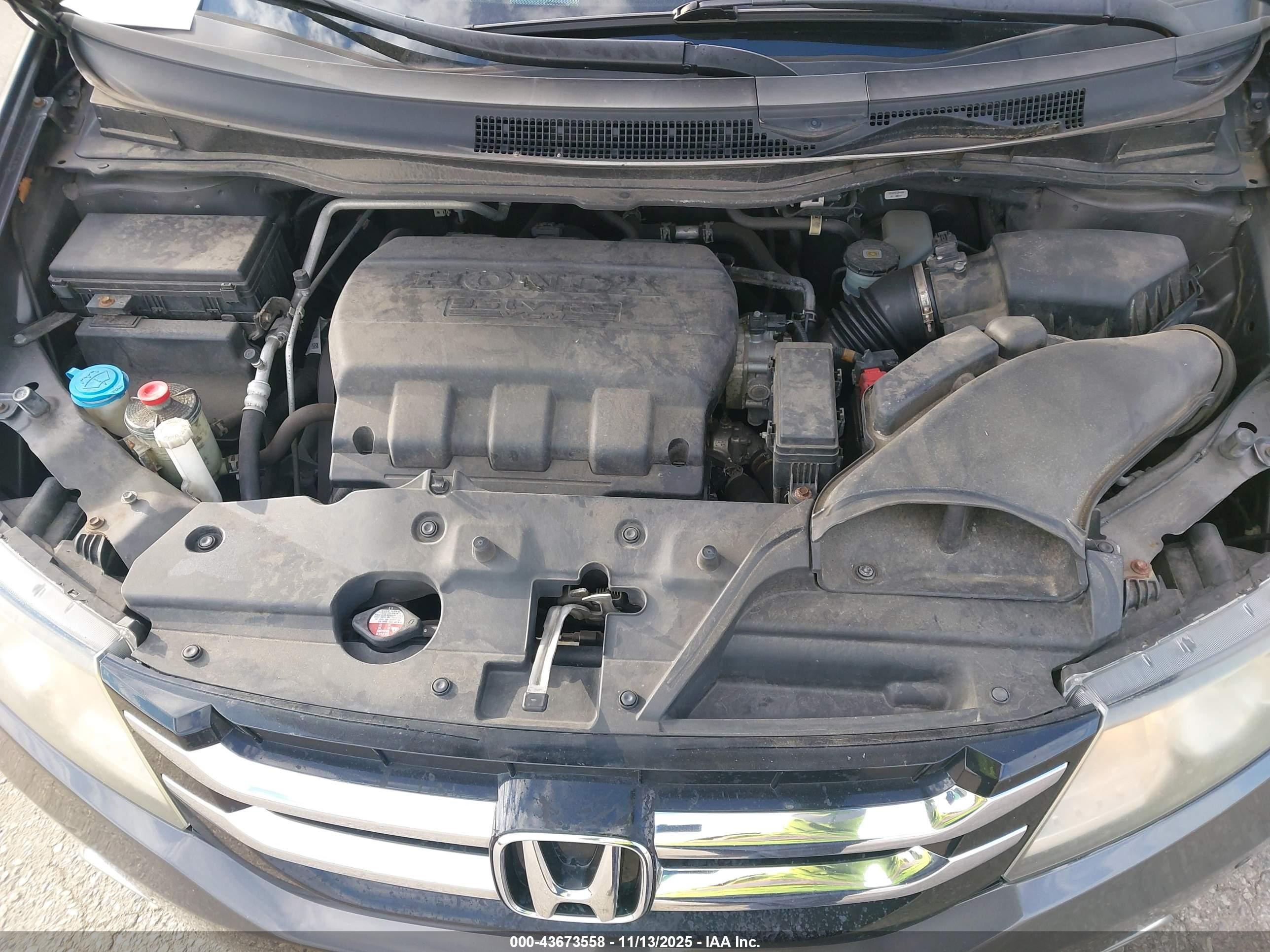 2015 Honda Odyssey Touring/touring Elite Серый vin: 5FNRL5H98FB021686