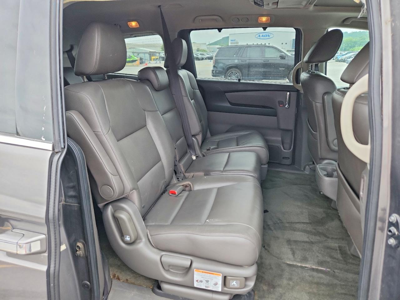 2015 Honda Odyssey Touring Gray vin: 5FNRL5H98FB091544