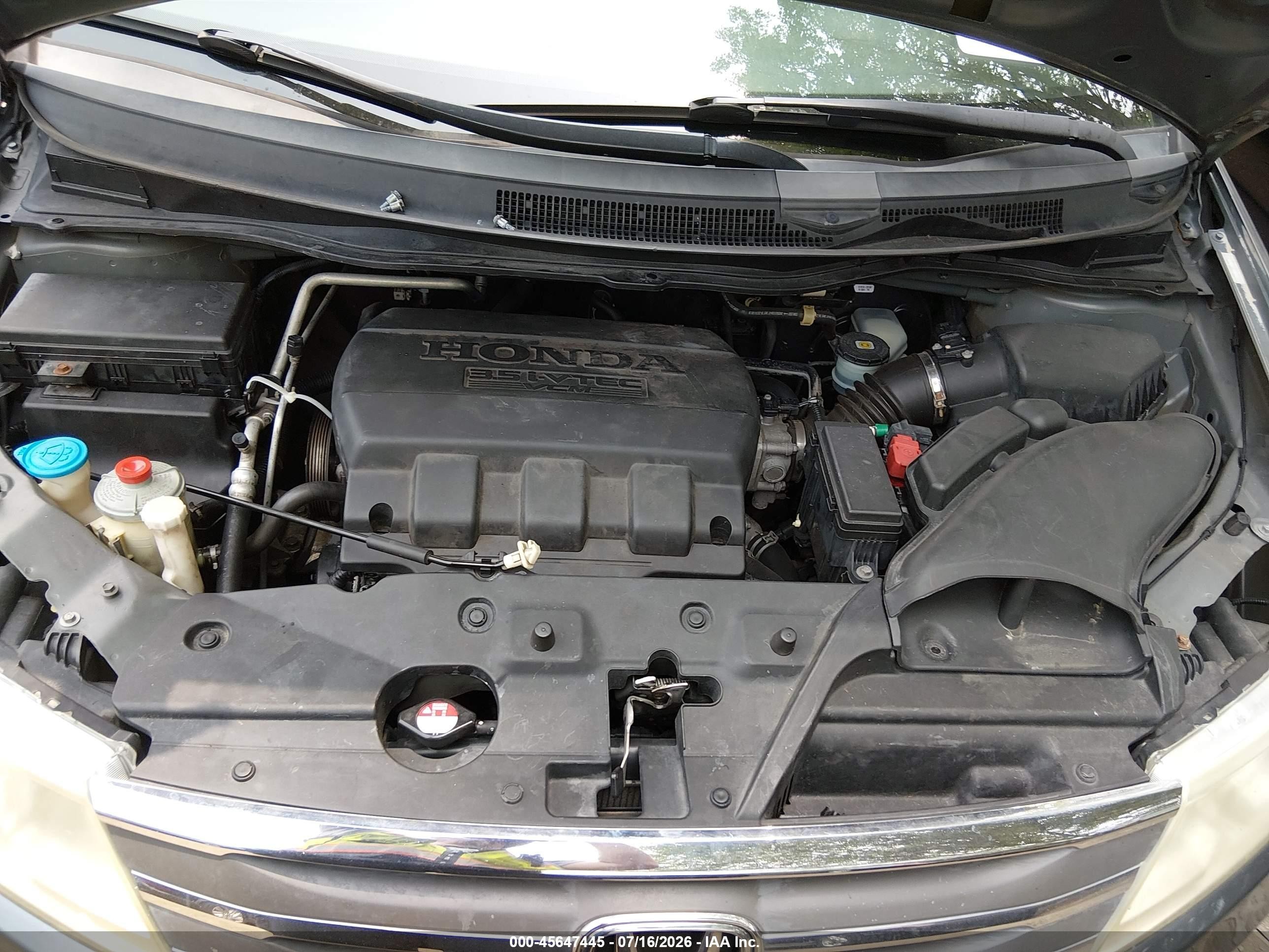 2011 Honda Odyssey Touring/touring Elite Gray vin: 5FNRL5H99BB016491