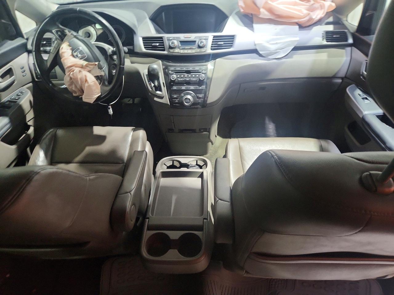 2011 Honda Odyssey Touring Gray vin: 5FNRL5H99BB089523
