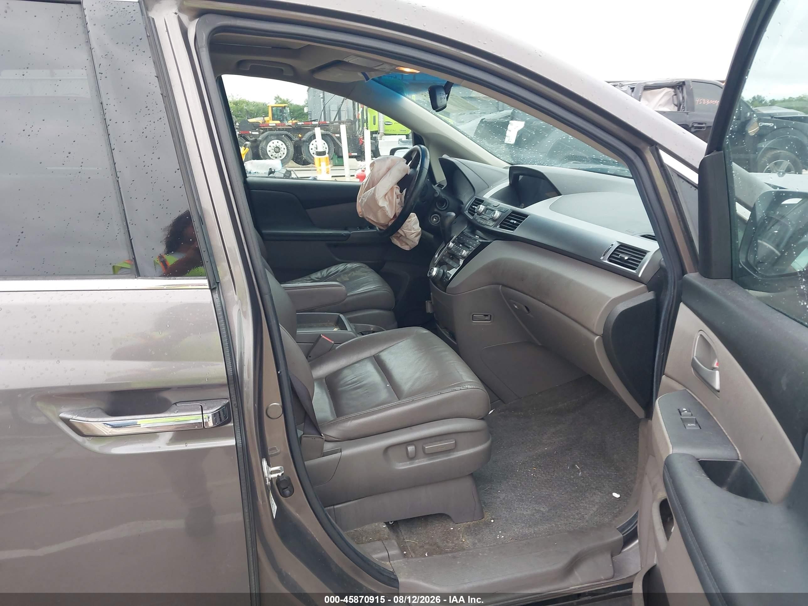 2011 Honda Odyssey Touring/touring Elite Gray vin: 5FNRL5H99BB104585