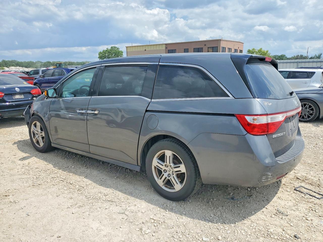 2012 Honda Odyssey Touring Серый vin: 5FNRL5H99CB060105