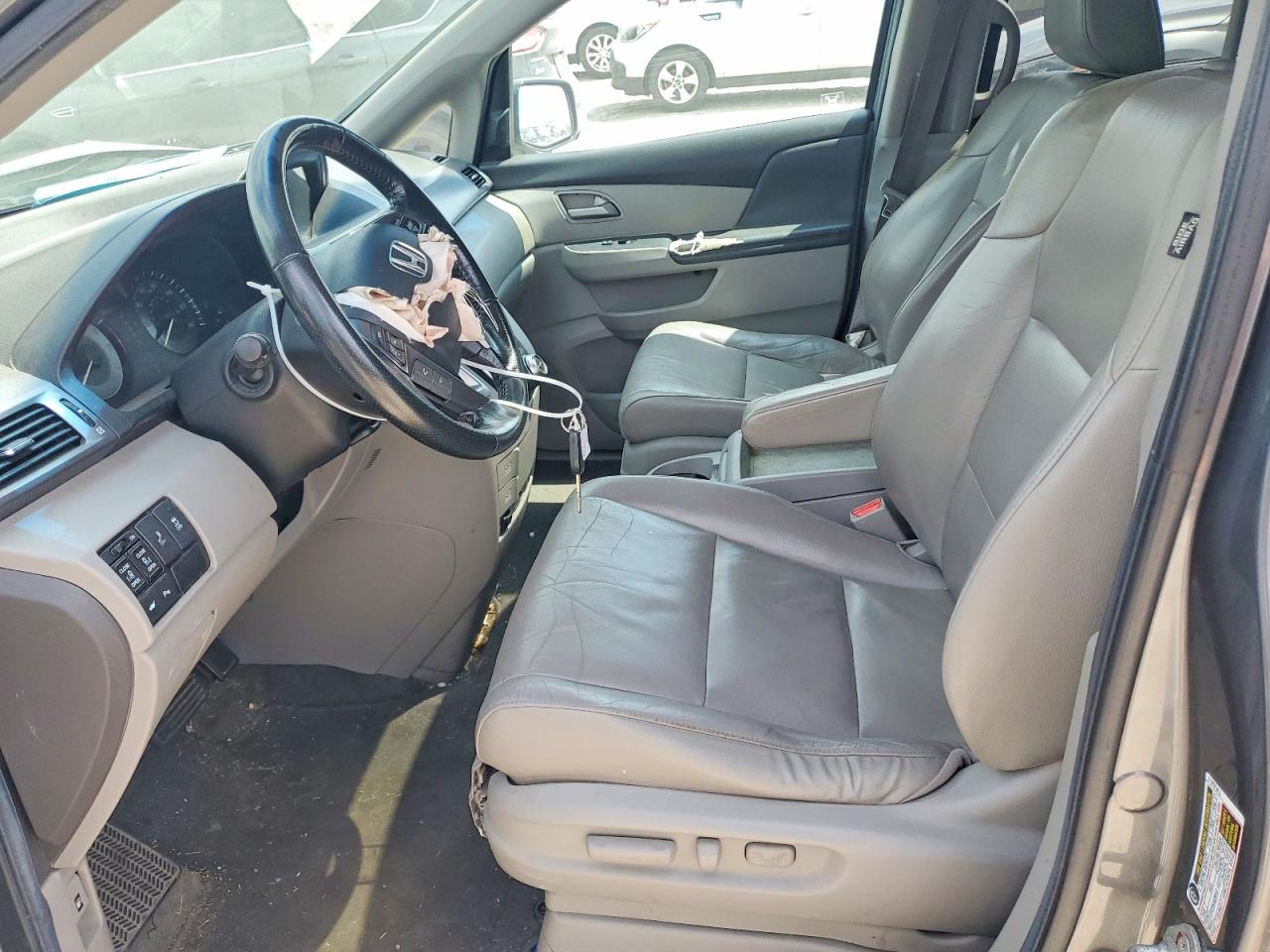 2012 Honda Odyssey Touring Серый vin: 5FNRL5H99CB060105