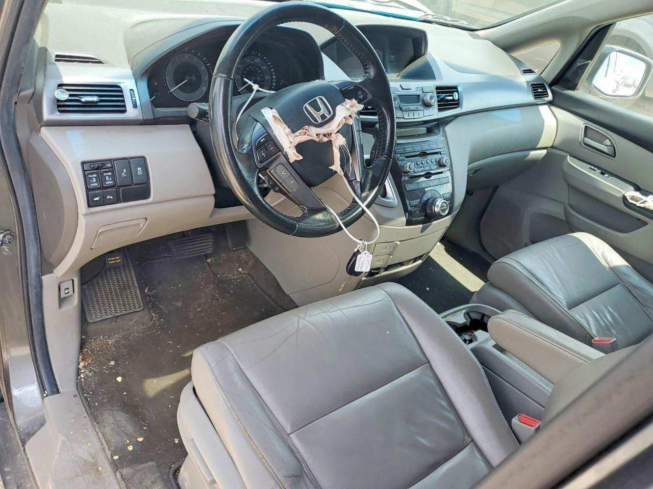 2012 Honda Odyssey Touring Серый vin: 5FNRL5H99CB060105