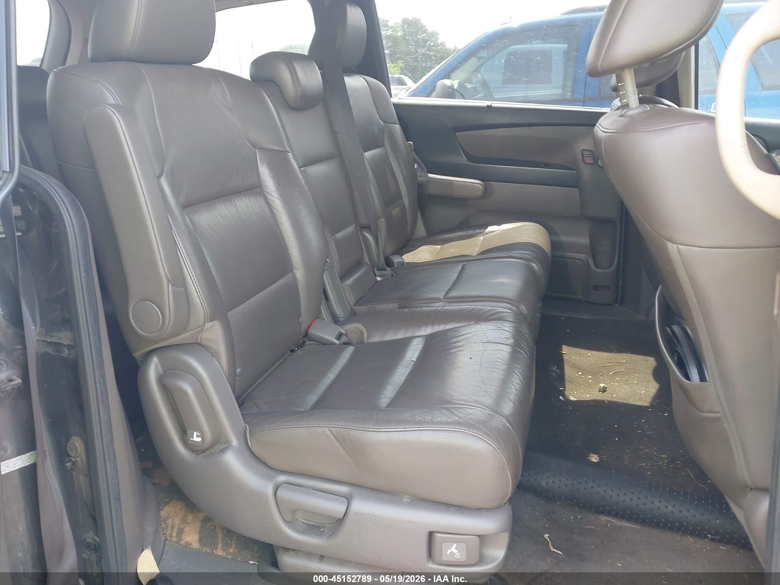 2012 Honda Odyssey Touring/touring Elite Черный vin: 5FNRL5H99CB064090