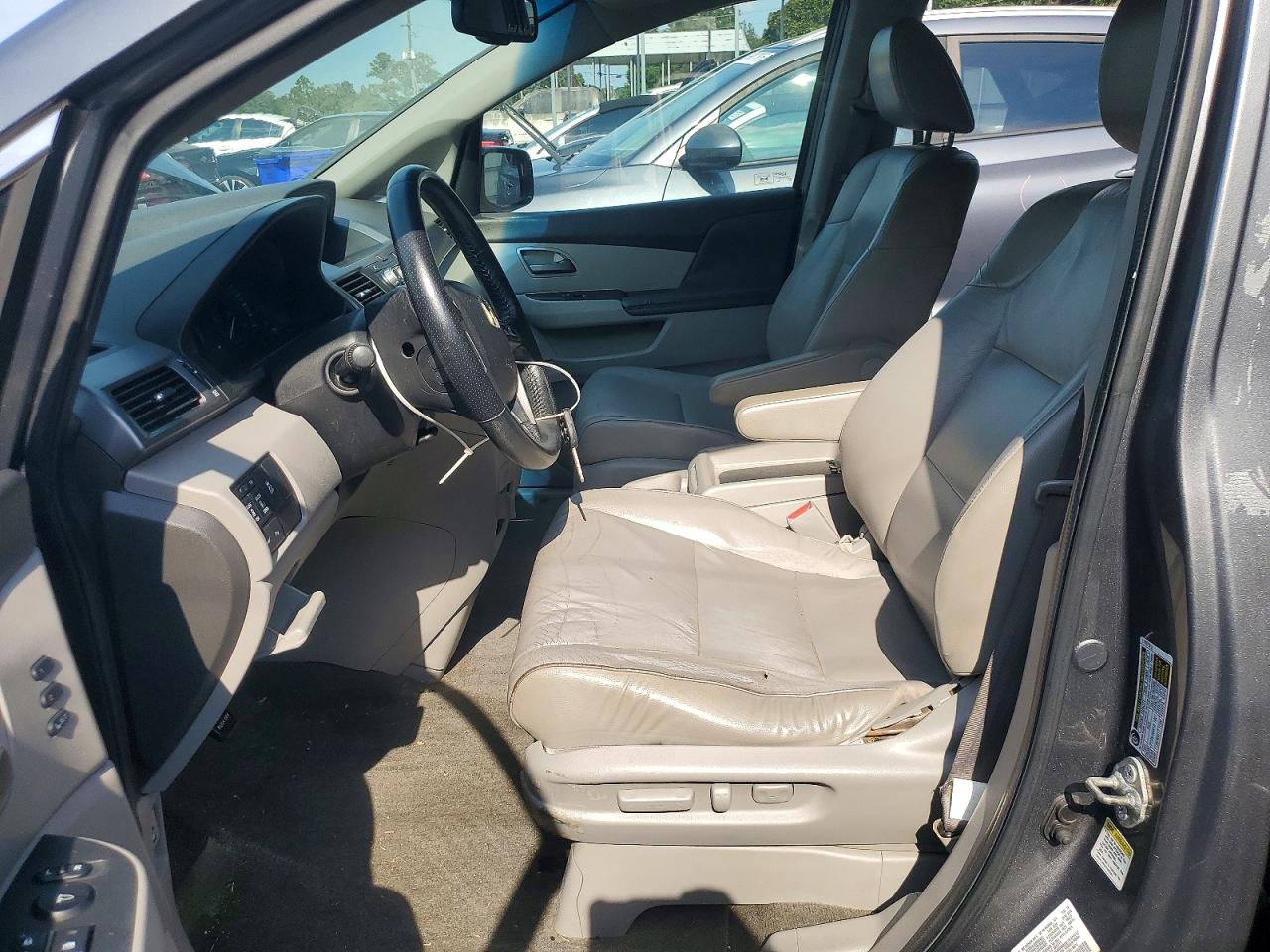 2012 Honda Odyssey Touring Gray vin: 5FNRL5H99CB075381