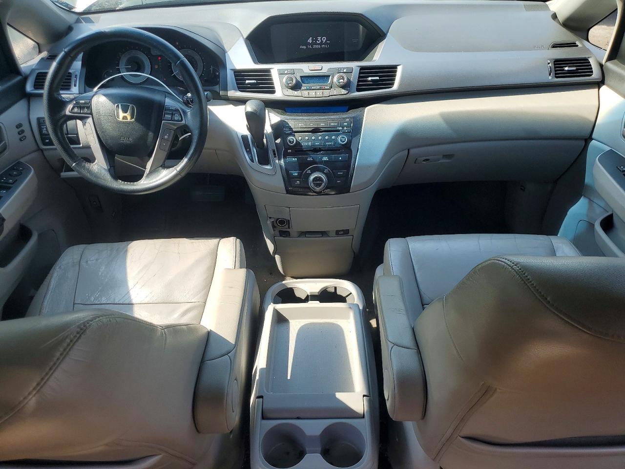 2012 Honda Odyssey Touring Gray vin: 5FNRL5H99CB075381