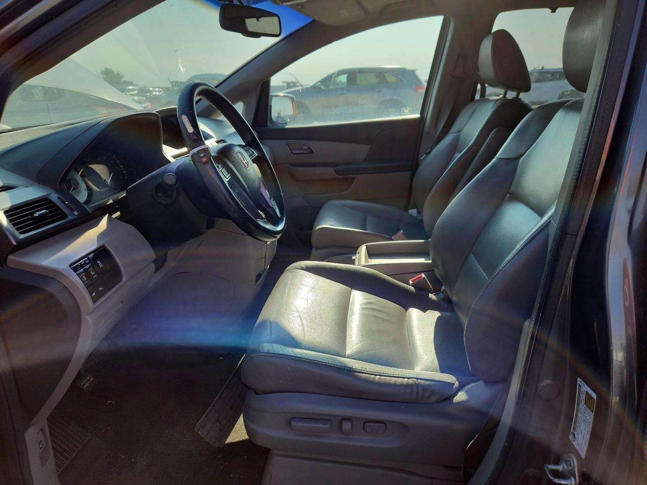 2012 Honda Odyssey Touring Gray vin: 5FNRL5H99CB122778