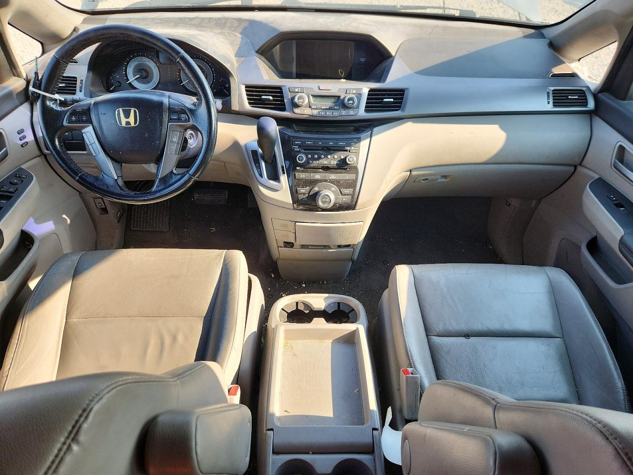 2012 Honda Odyssey Touring Gray vin: 5FNRL5H99CB122778