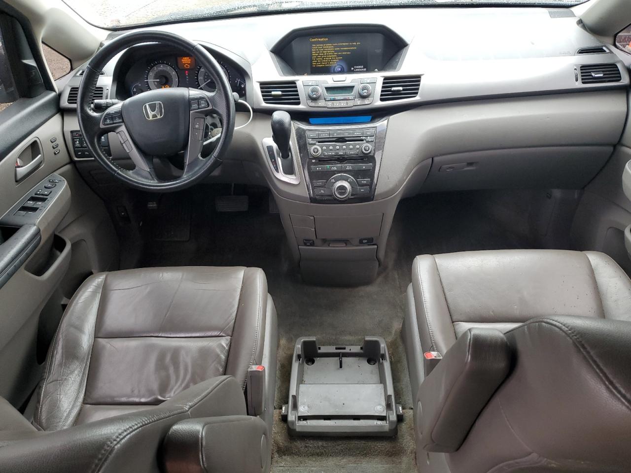 2012 Honda Odyssey Touring Серый vin: 5FNRL5H99CB136826