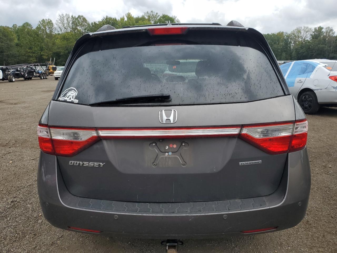 2012 Honda Odyssey Touring Серый vin: 5FNRL5H99CB136826