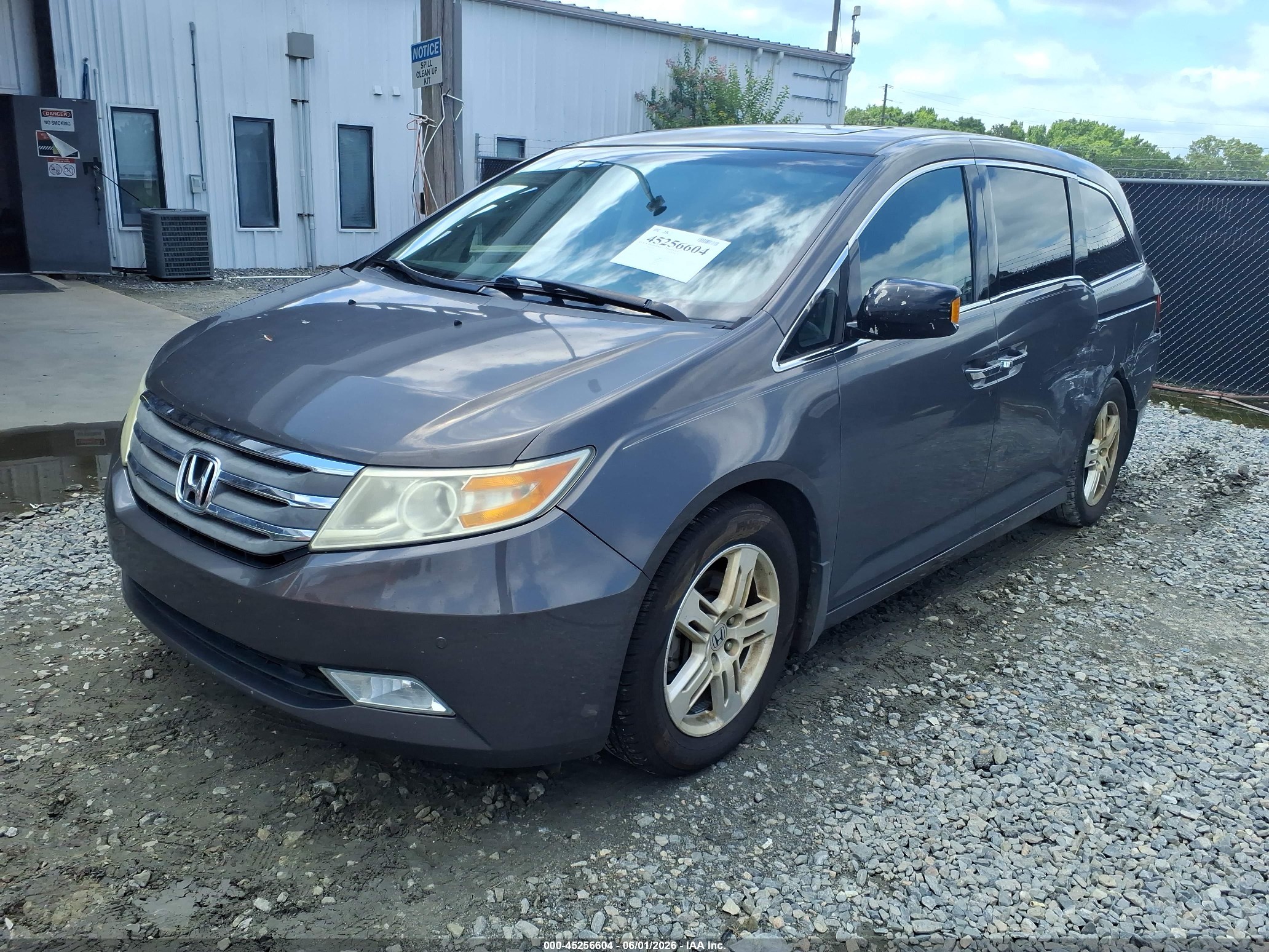 2013 Honda Odyssey Touring/touring Elite Gray vin: 5FNRL5H99DB004263