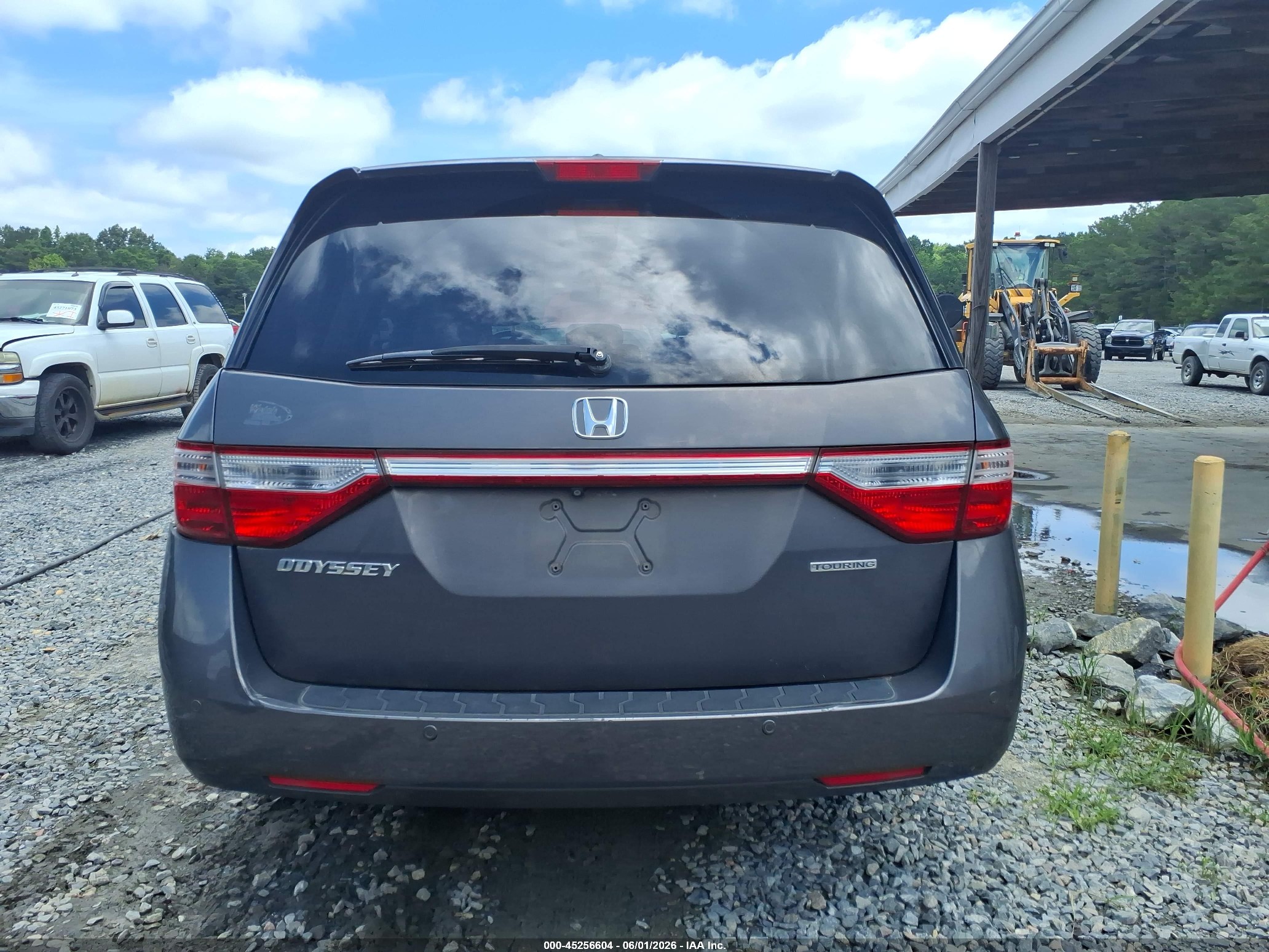 2013 Honda Odyssey Touring/touring Elite Gray vin: 5FNRL5H99DB004263