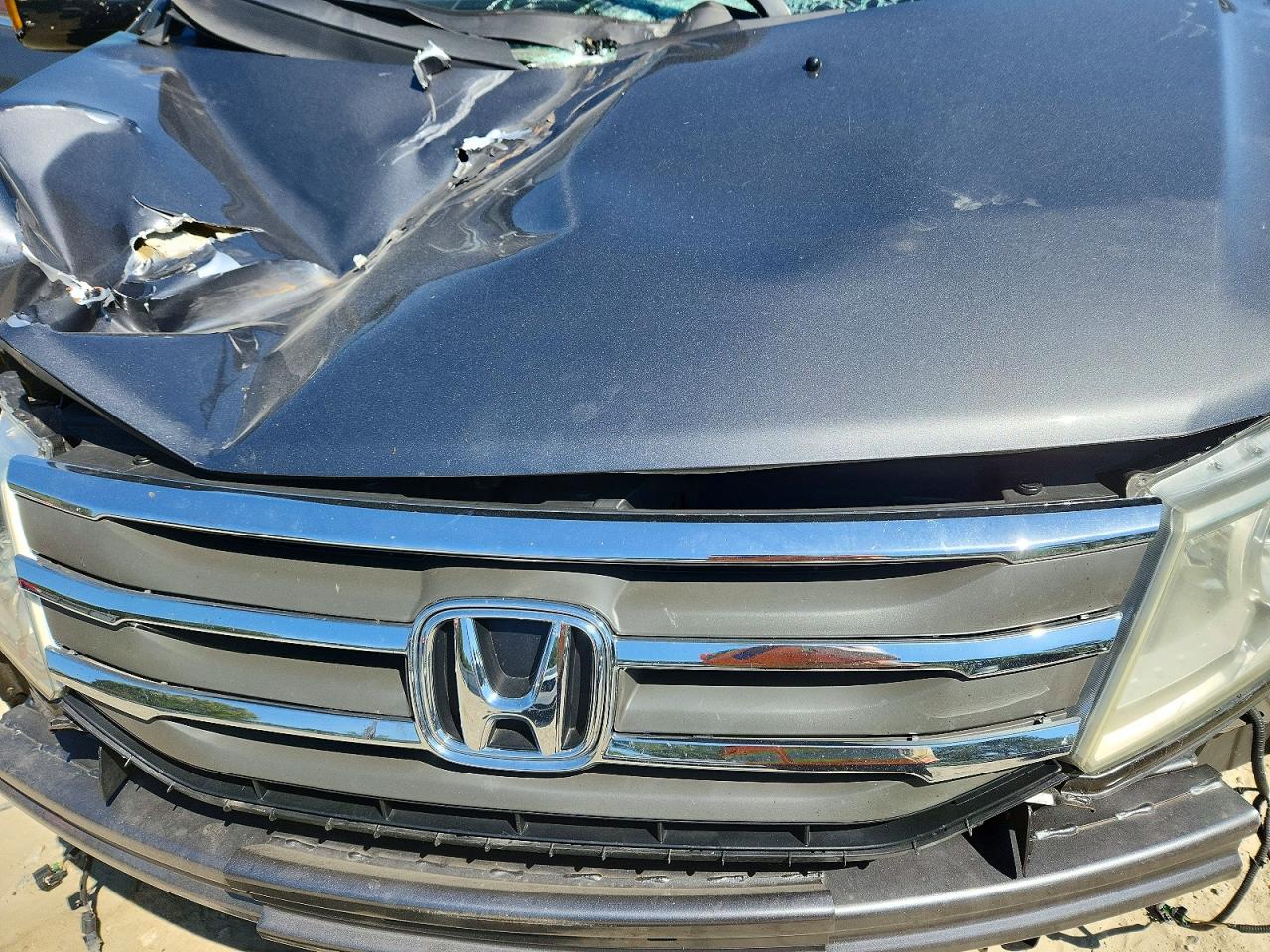 2013 Honda Odyssey Touring Gray vin: 5FNRL5H99DB056069